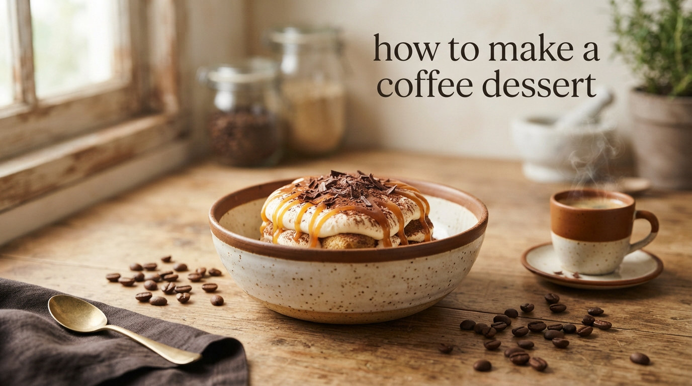 how to make a coffee dessert