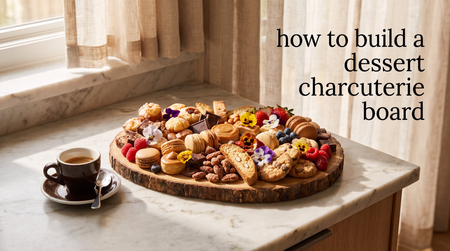 how to build a dessert charcuterie board