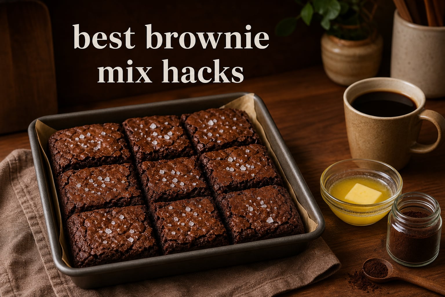 best brownie mix hacks