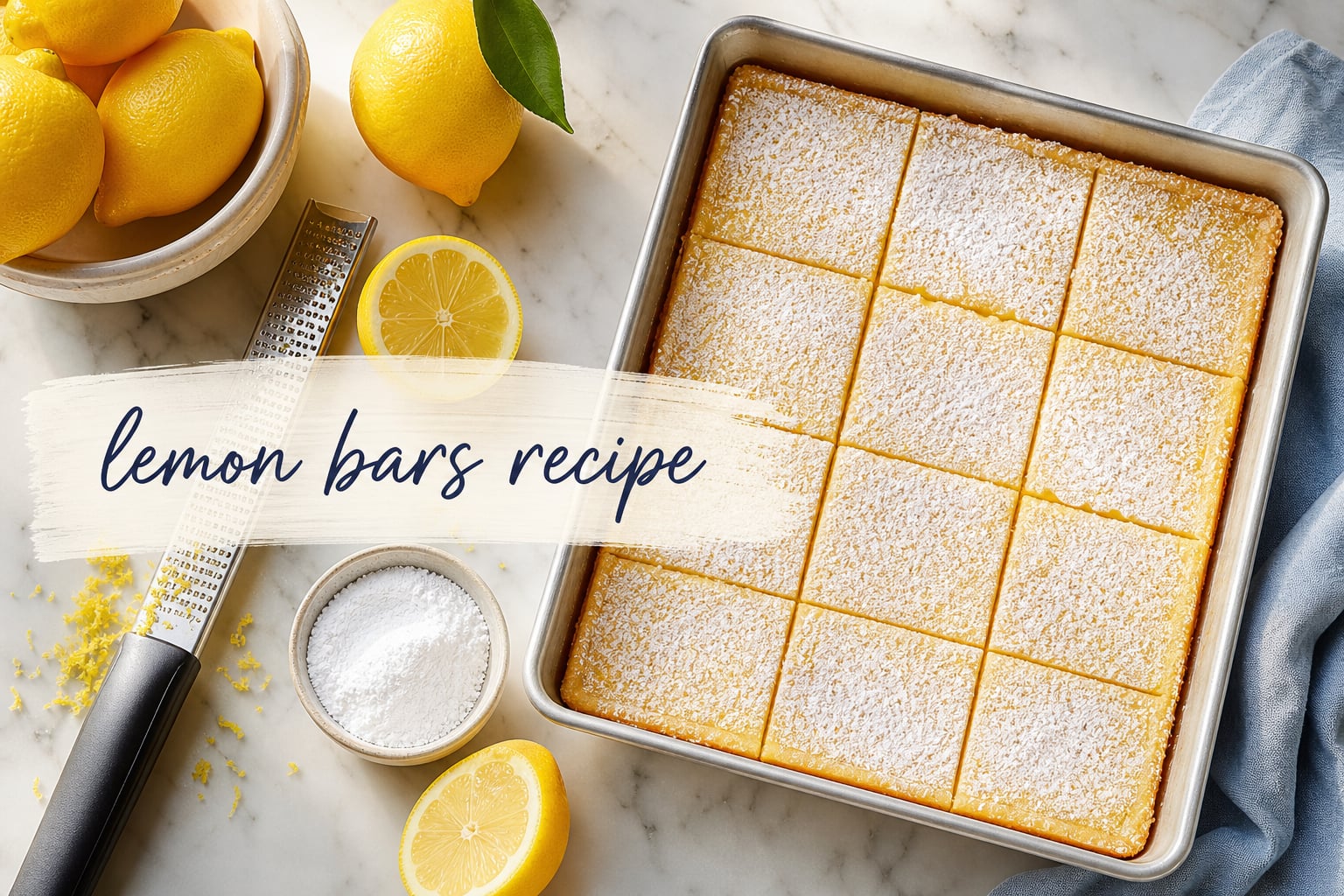 lemon bars recipe