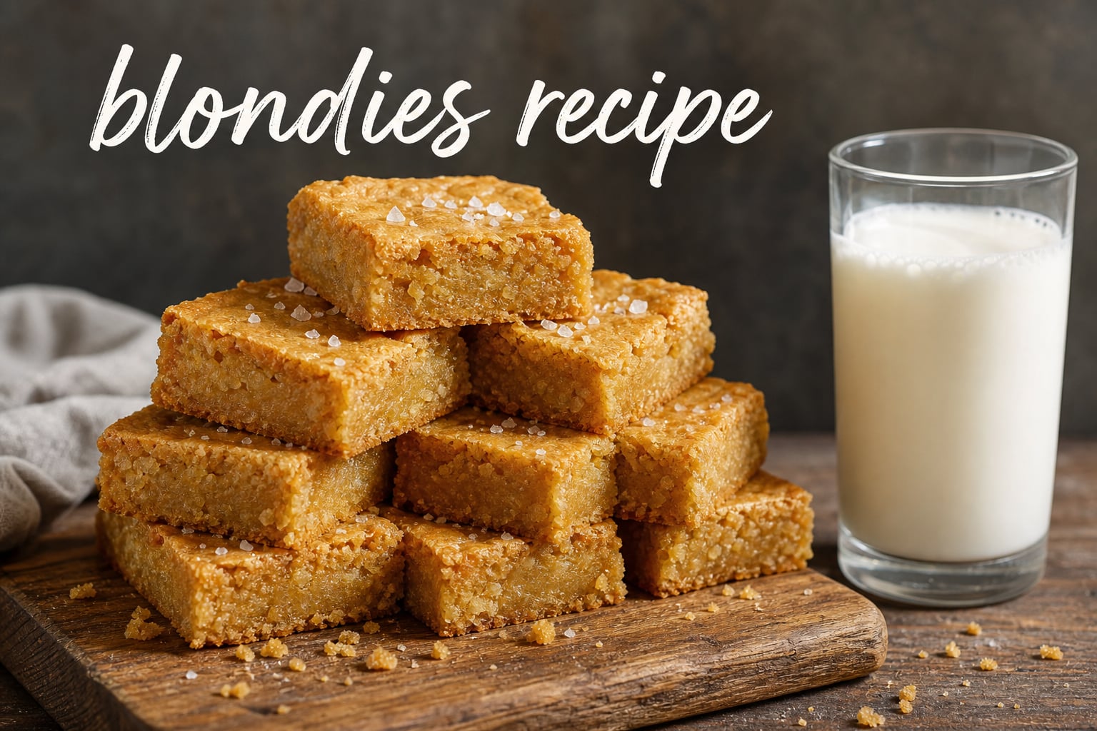 blondies recipe