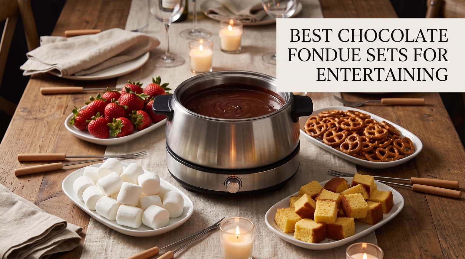 best chocolate fondue sets for entertaining