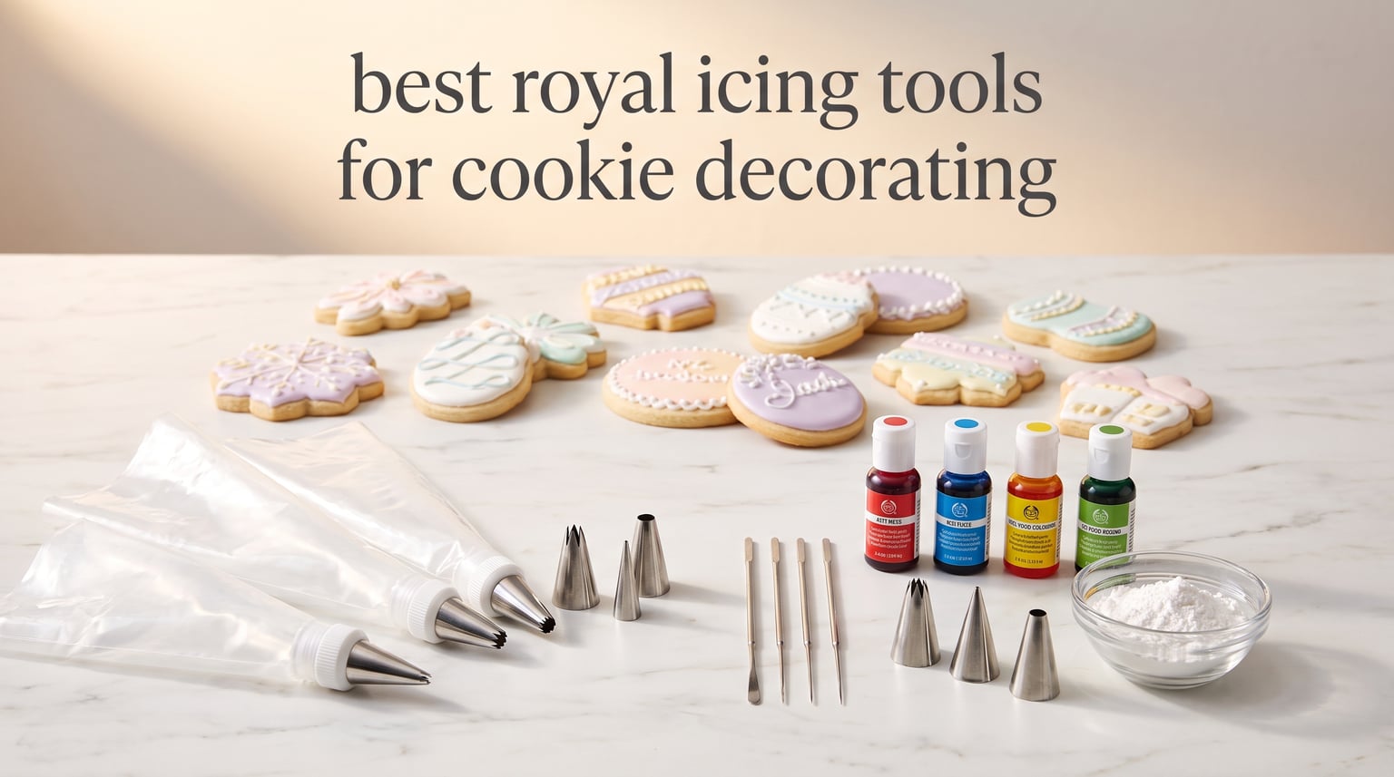 best royal icing tools for cookie decorating
