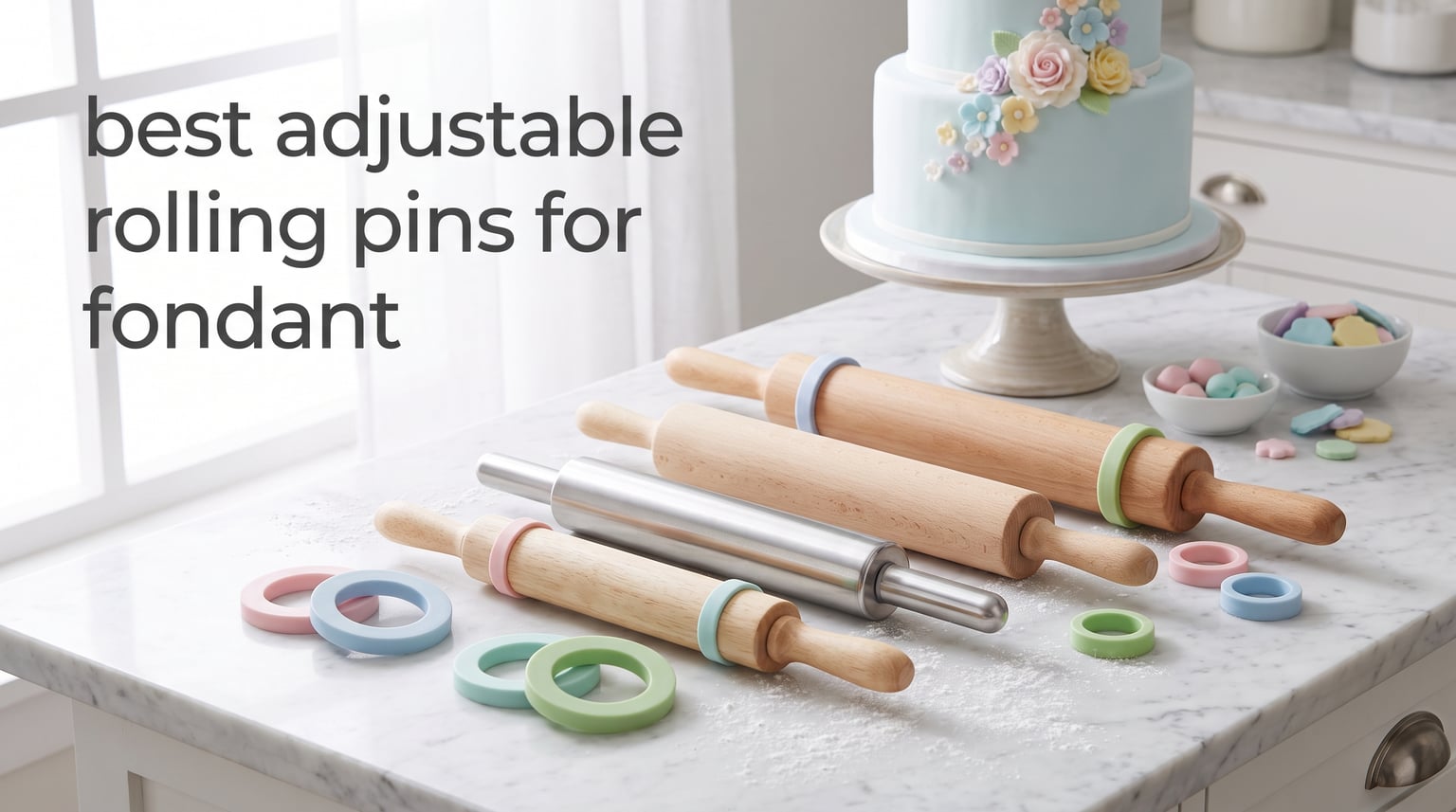 best adjustable rolling pins for fondant