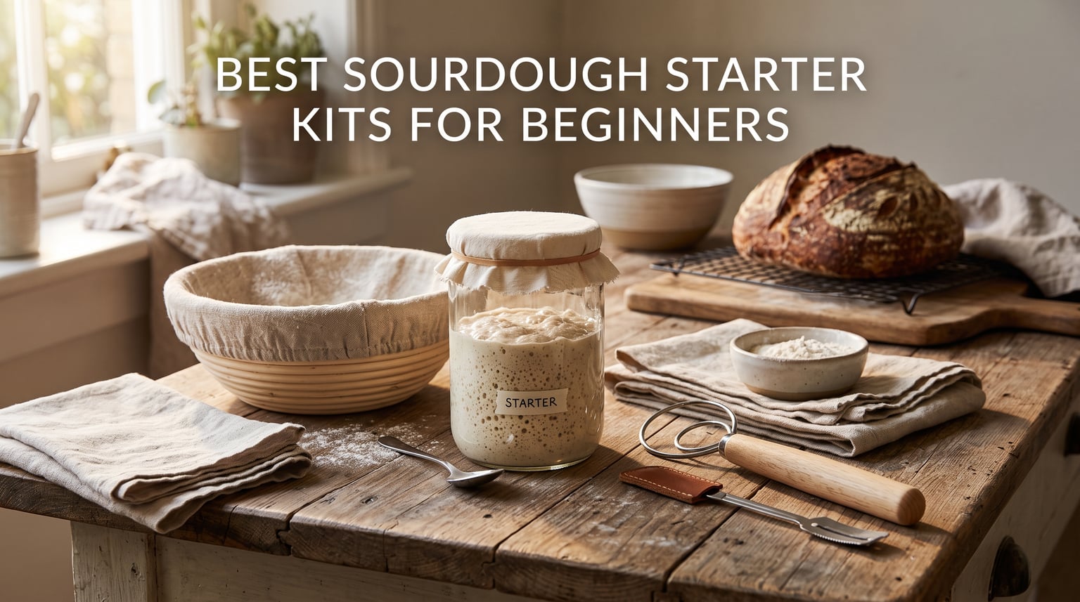 best sourdough starter kits for beginners