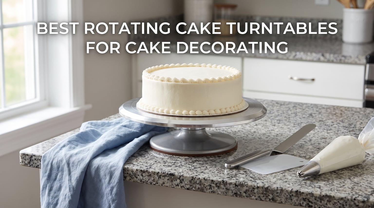 best rotating cake turntables for cake decorating