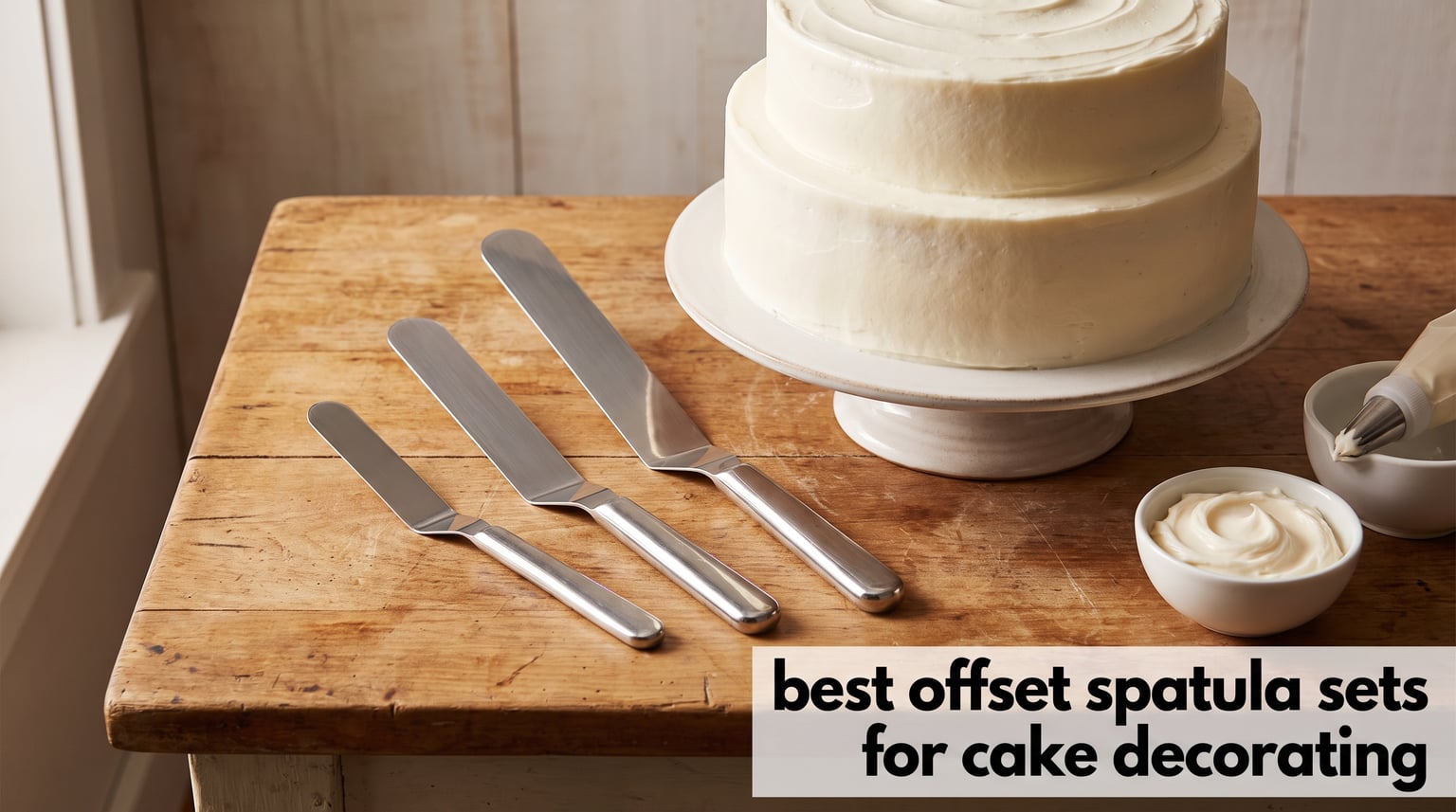 best offset spatula sets for cake decorating