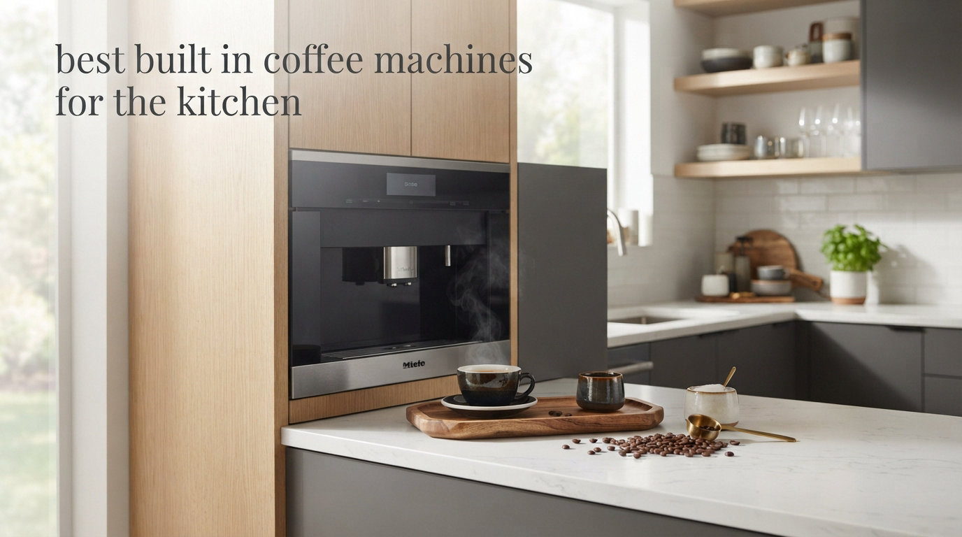 best built in coffee machines for the kitchen