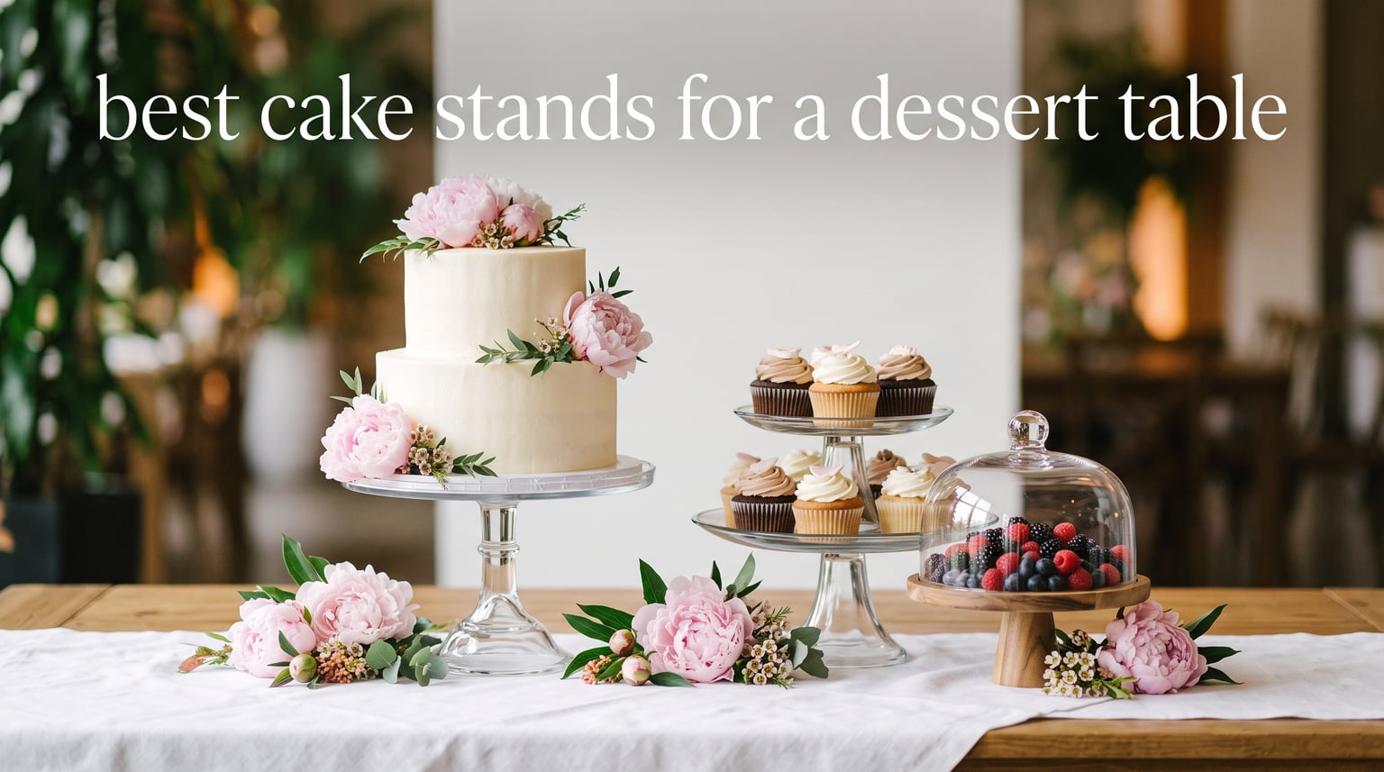 best cake stands for a dessert table