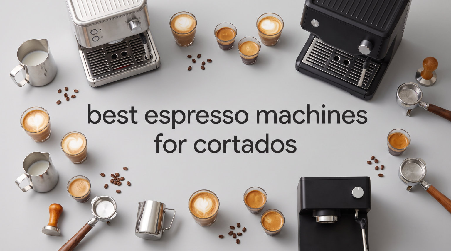 best espresso machines for cortados