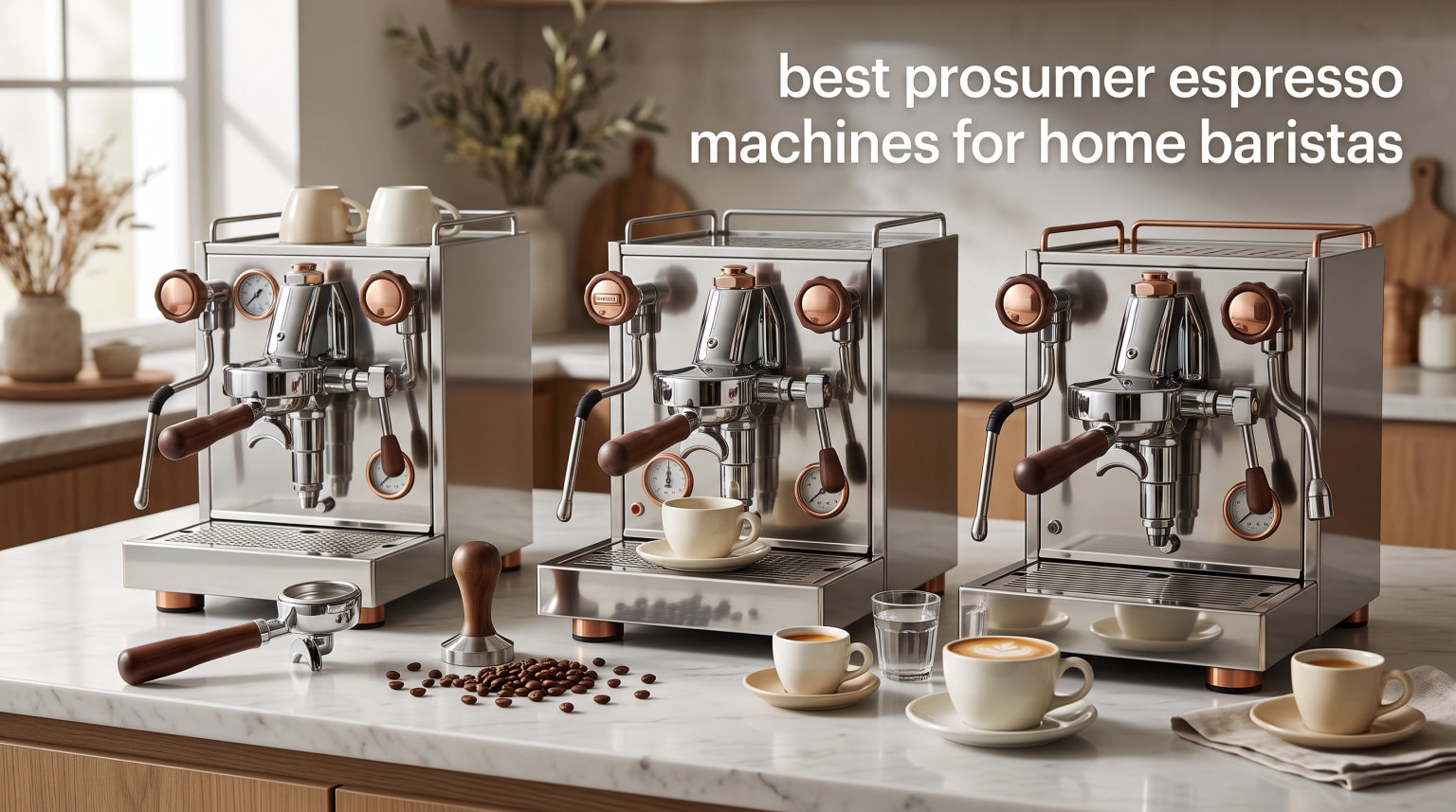 best prosumer espresso machines for home baristas
