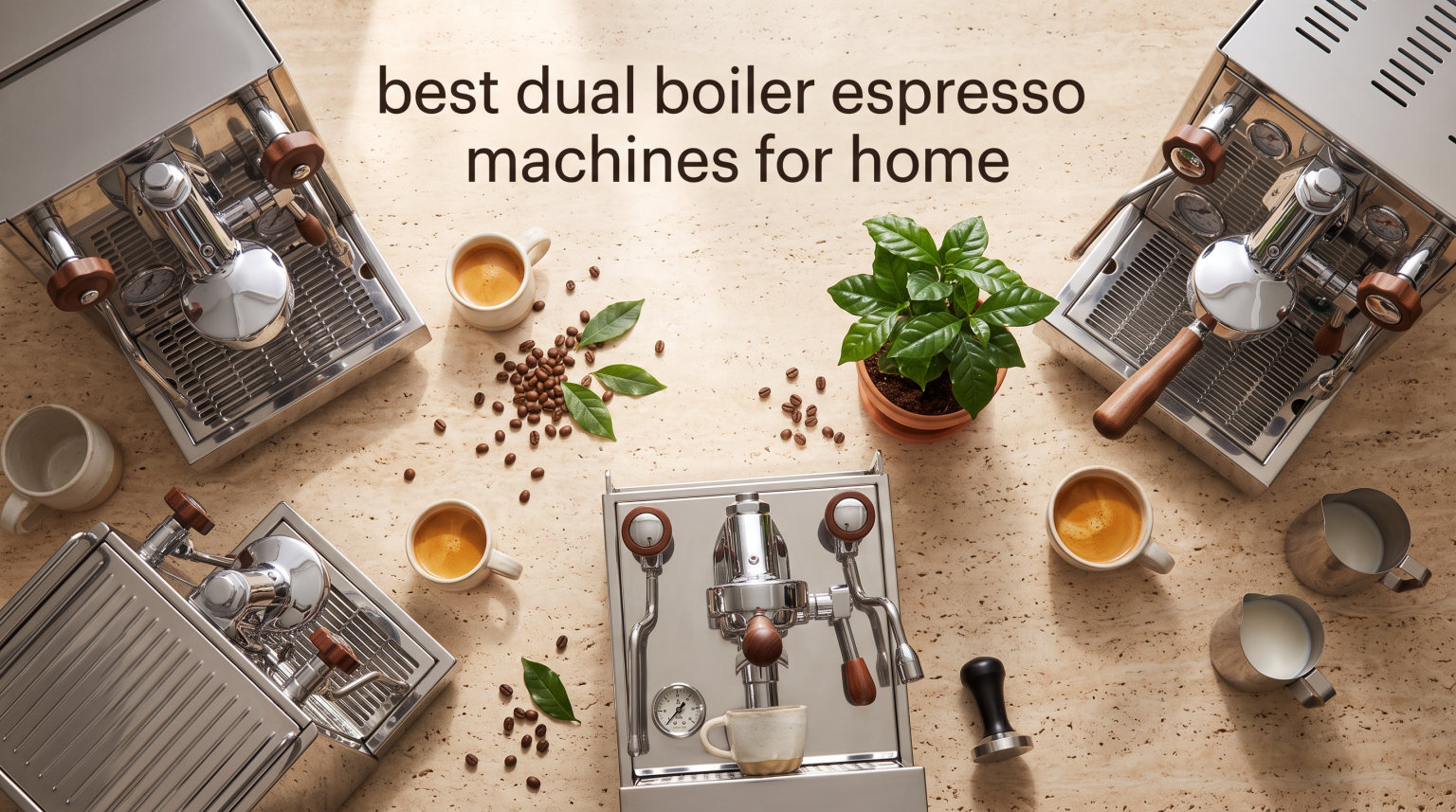 best dual boiler espresso machines for home