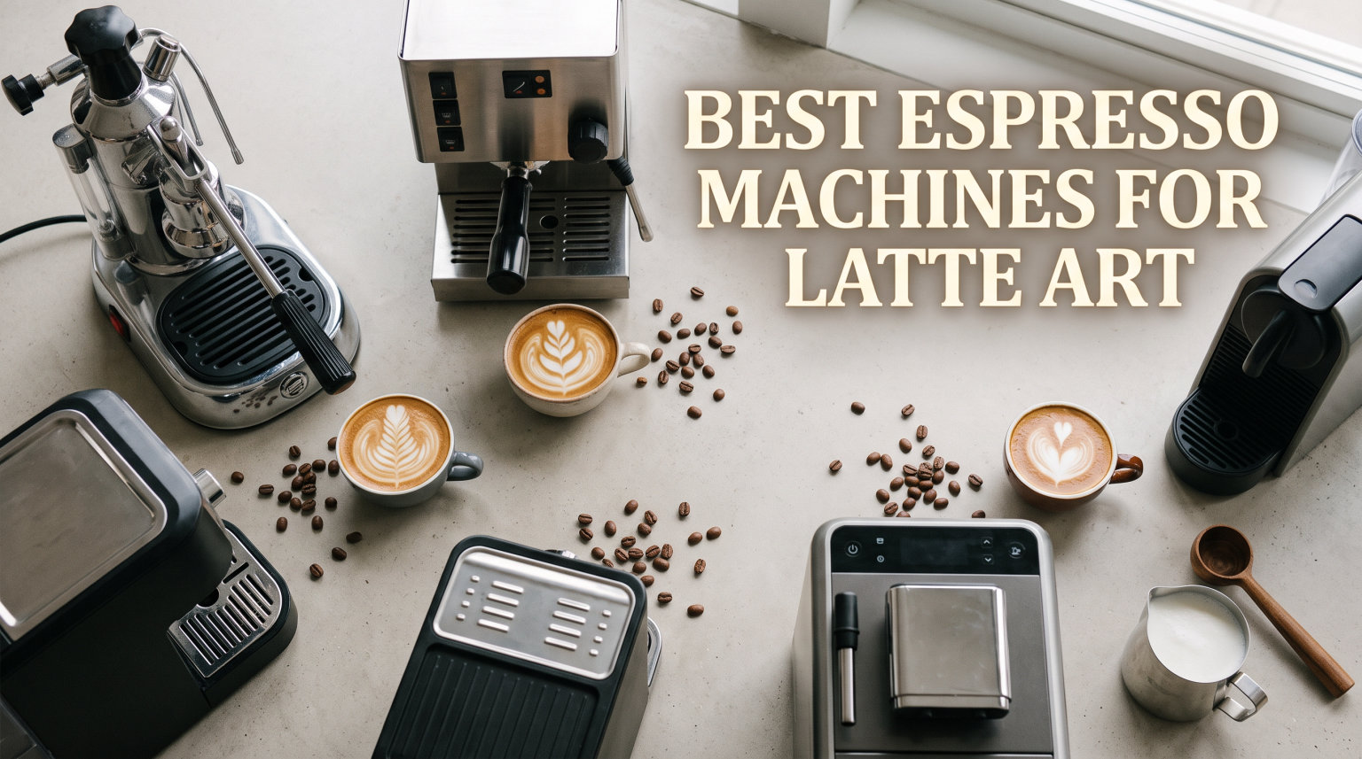 best espresso machines for latte art