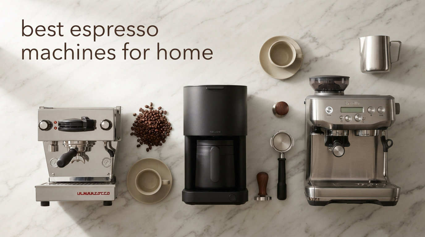 best espresso machines for home