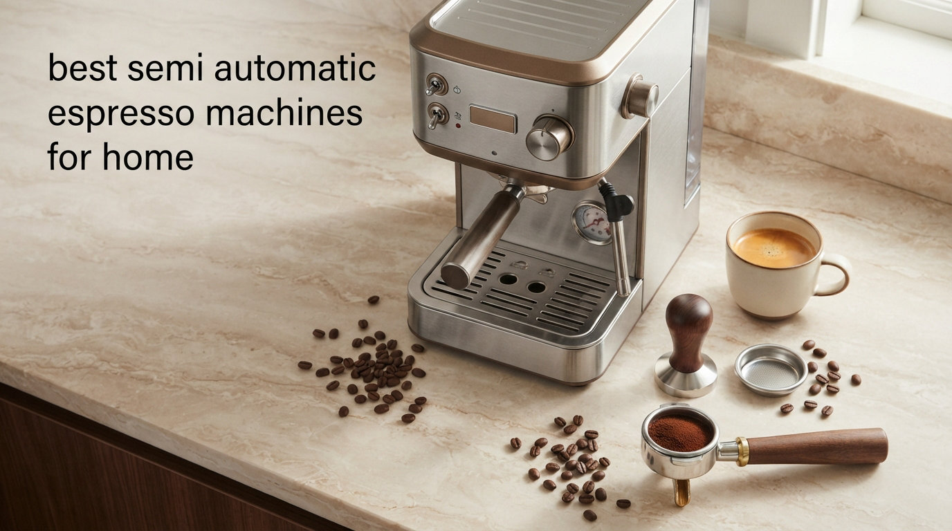 best semi automatic espresso machines for home
