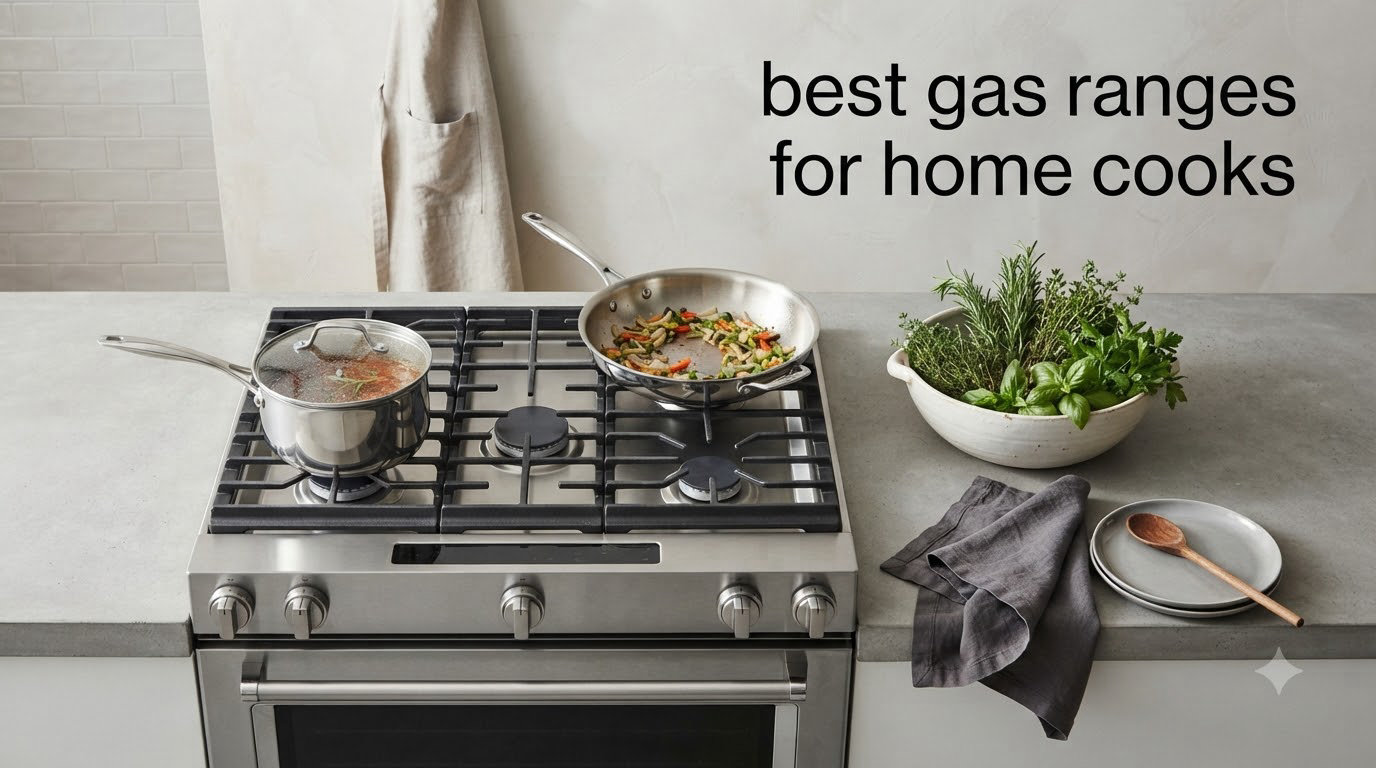 best gas ranges for home cooks