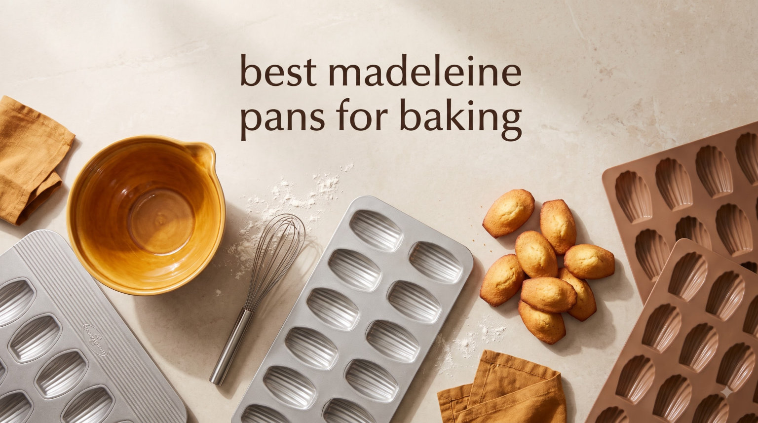 best madeleine pans for baking