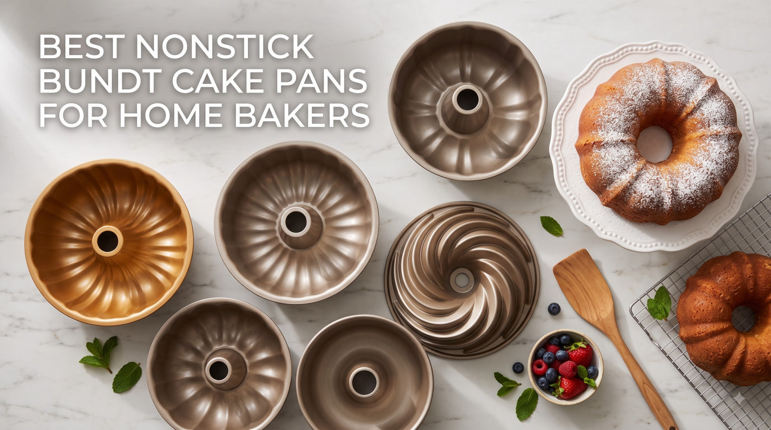 best nonstick bundt cake pans for home bakers