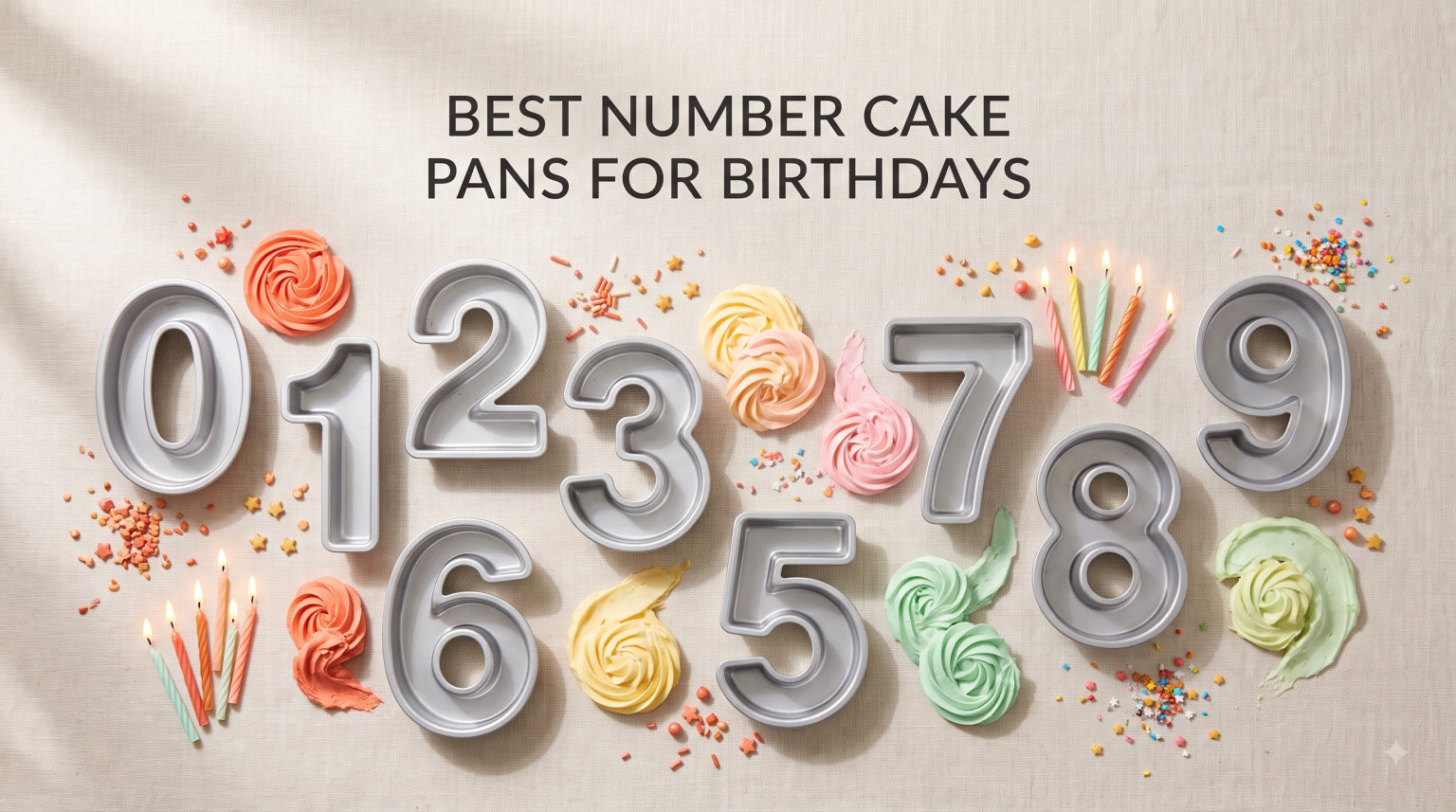 best number cake pans for birthdays