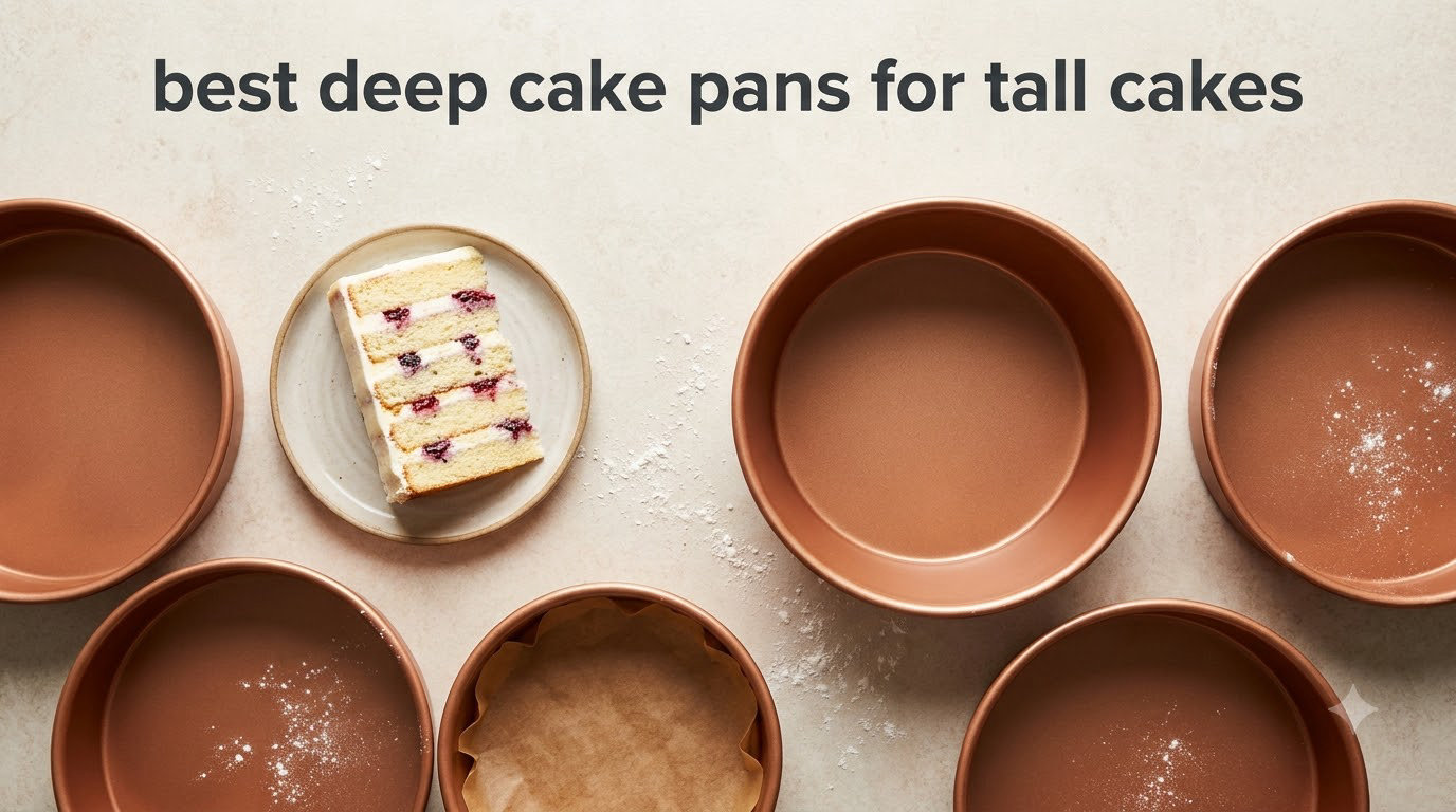 best deep cake pans for tall cakes