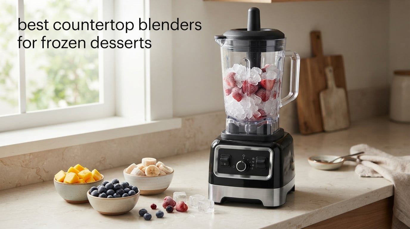 best countertop blenders for frozen desserts