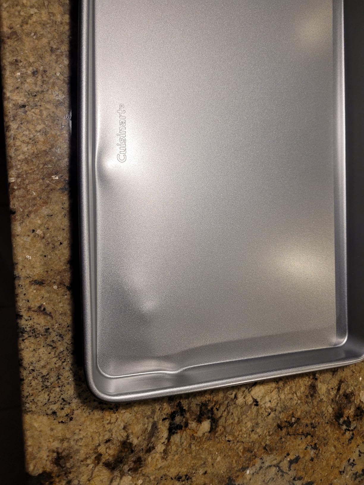 Cuisinart AMB-15BS 15-Inch Chef's Classic Nonstick Bakeware Baking Sheet, Silver customer photo 1