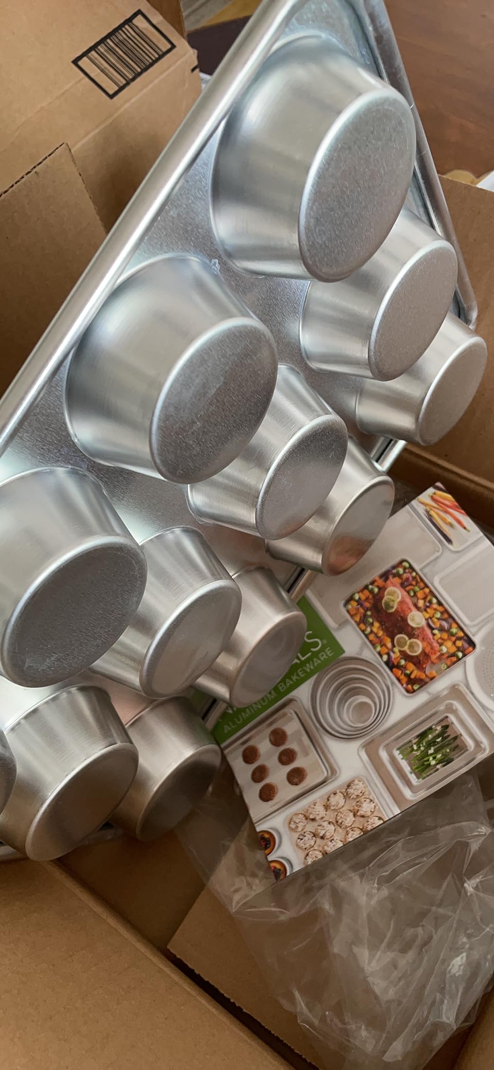 Nordic Ware Natural Aluminum Commercial Muffin Pan, 12 Cup customer photo 2