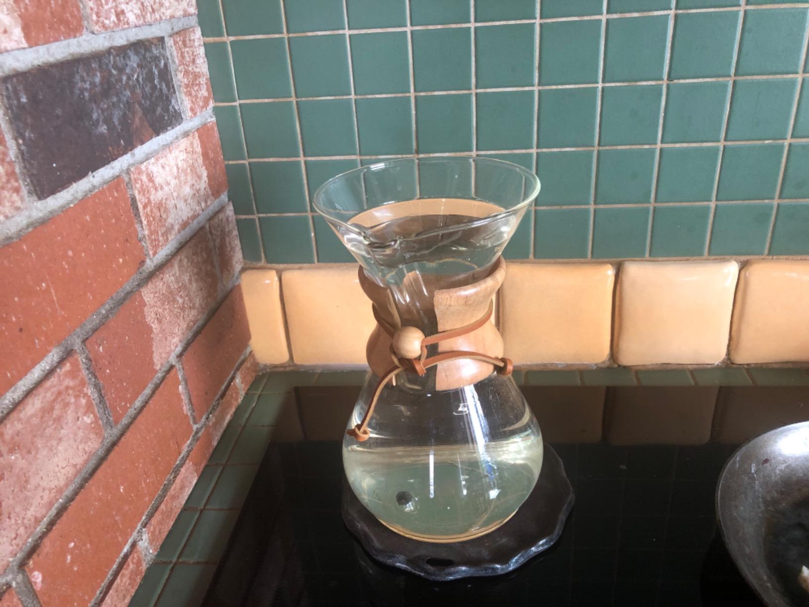 Chemex Pour-Over Glass Coffeemaker - Classic Series - 8-Cup customer photo 2