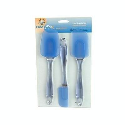 Wilton Easy Flex Silicone Spatula Set, Frosting, 3-Piece | Heat-Resistant Silicone Spatulas for Mixing, Folding, Scraping & Frosting, Flexible Head Gets Every Last Drop from Bowls customer photo 2