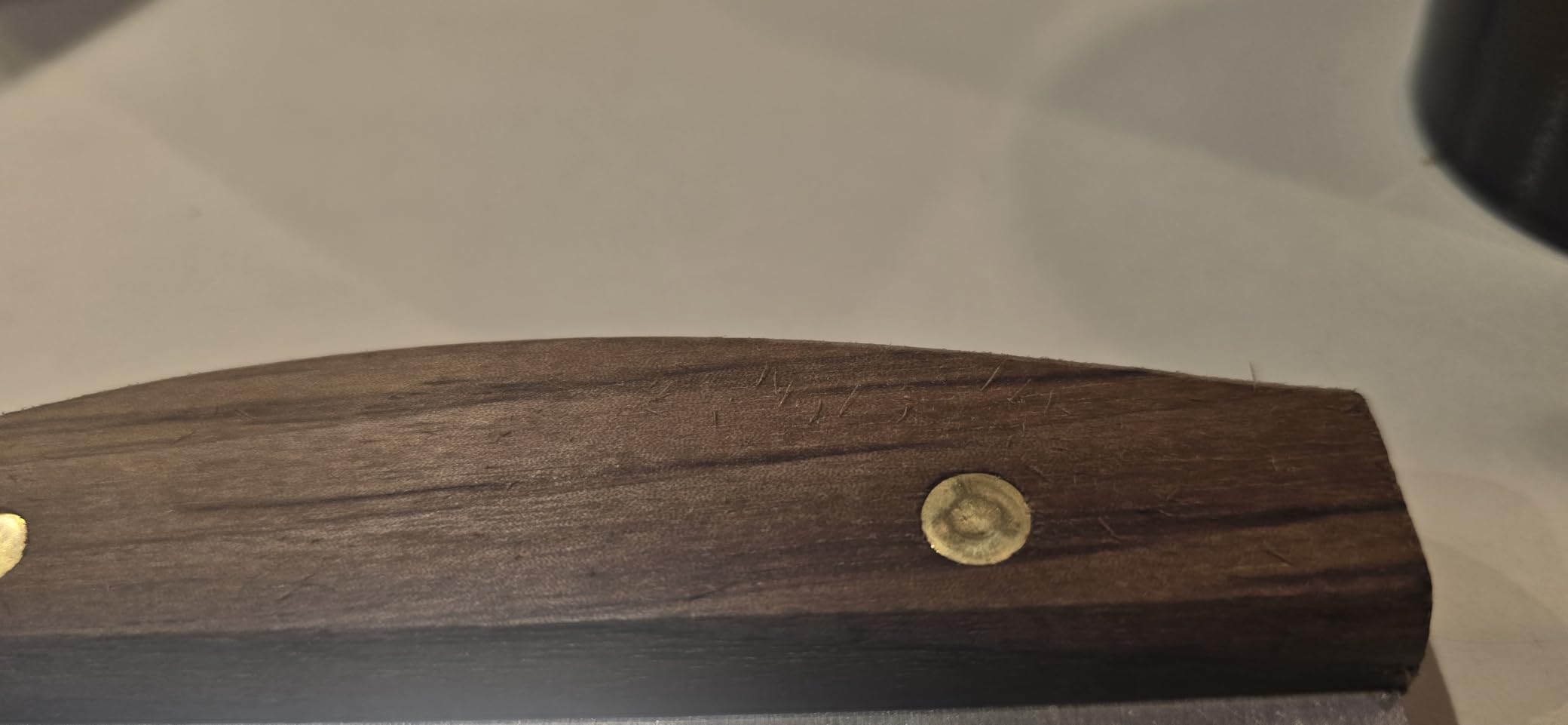 Lamson Bench Scraper, High Carbon Steel Dough Cutter, Walnut, 3 x 6 In | Cuts sourdough, brioche, pizza and pasta cleanly; full-tang riveted; hand wash only; handcrafted in Massachusetts customer photo 1