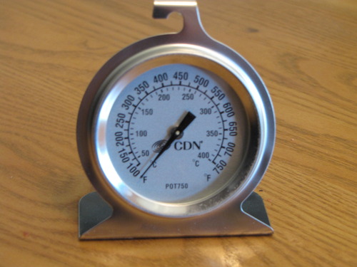 CDN High Heat Oven Thermometer | ProAccurate | NSF Certified | 100-750°F Range | For Broiling, Roasting, High-Temp Cooking customer photo 2