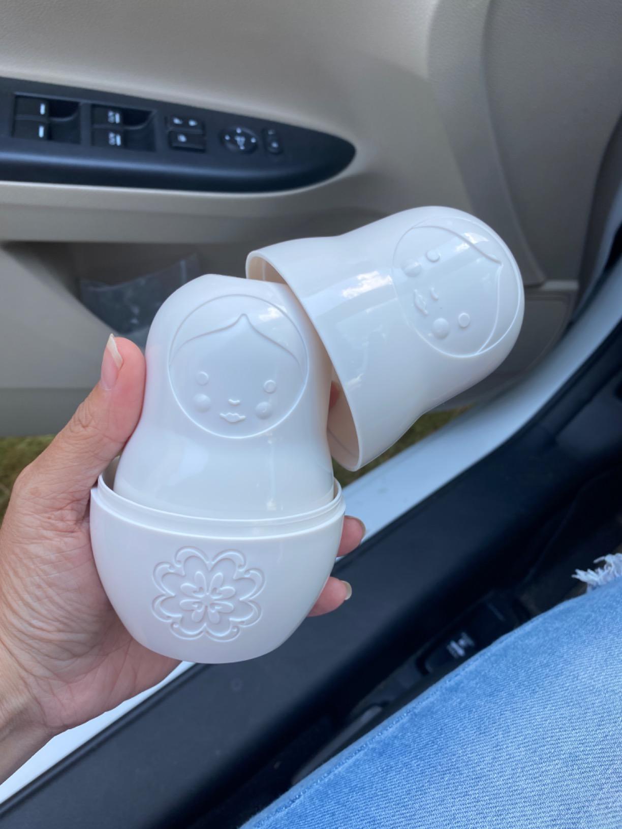 Genuine Fred M-CUPS Matryoshka Measuring Cups, Set of 6, Russian Doll Nesting Measuring Cups, White customer photo 1