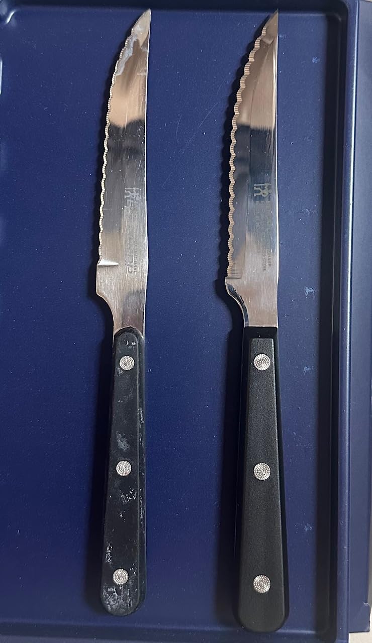 HENCKELS Razor-Sharp Steak Knives Set of 8, German Engineered, Dishwasher Safe customer photo 1