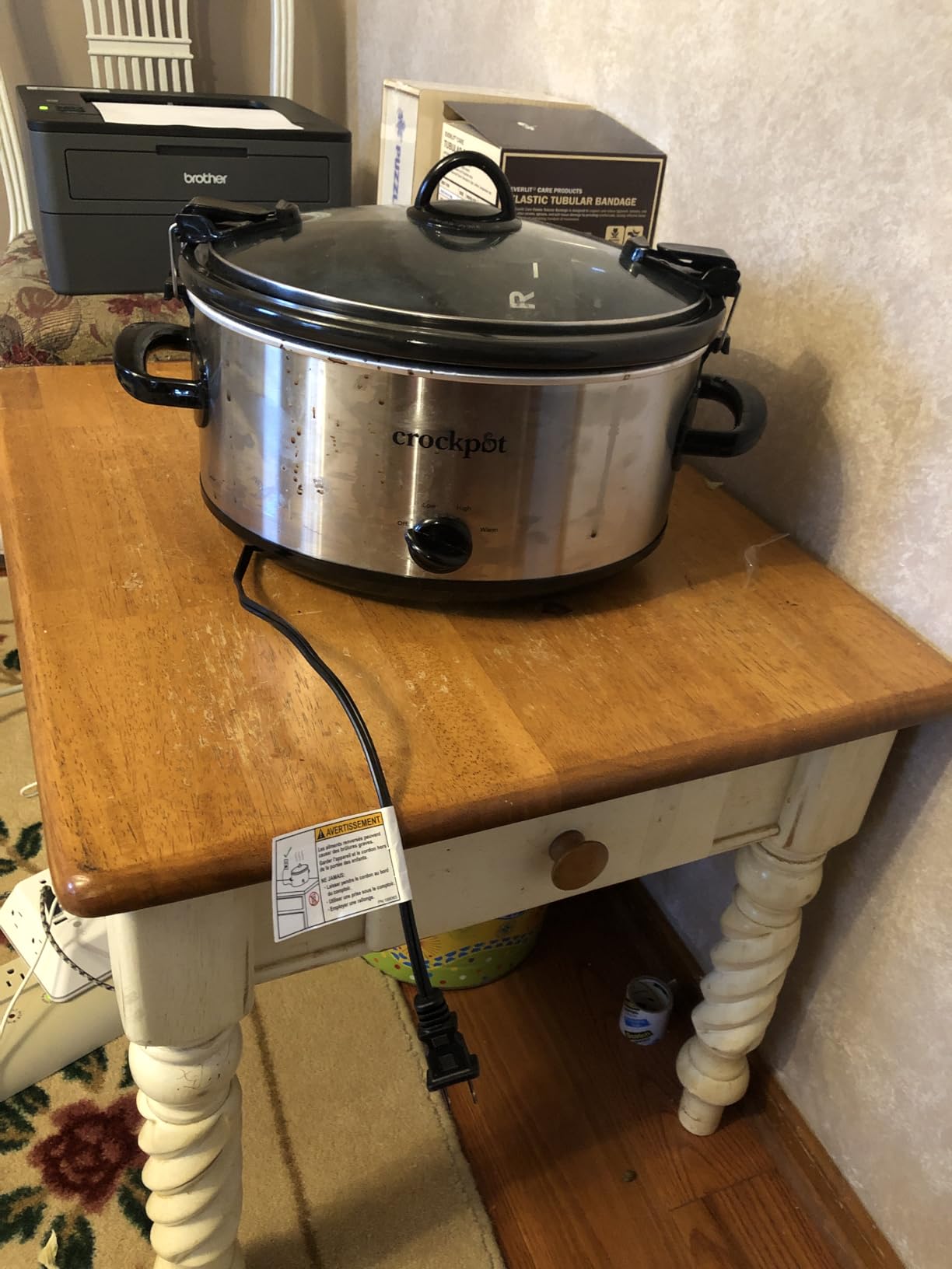 Crock-Pot SCCPVL600S Cook' N Carry 6-Quart Oval Manual Portable Slow Cooker, Silver customer photo 2