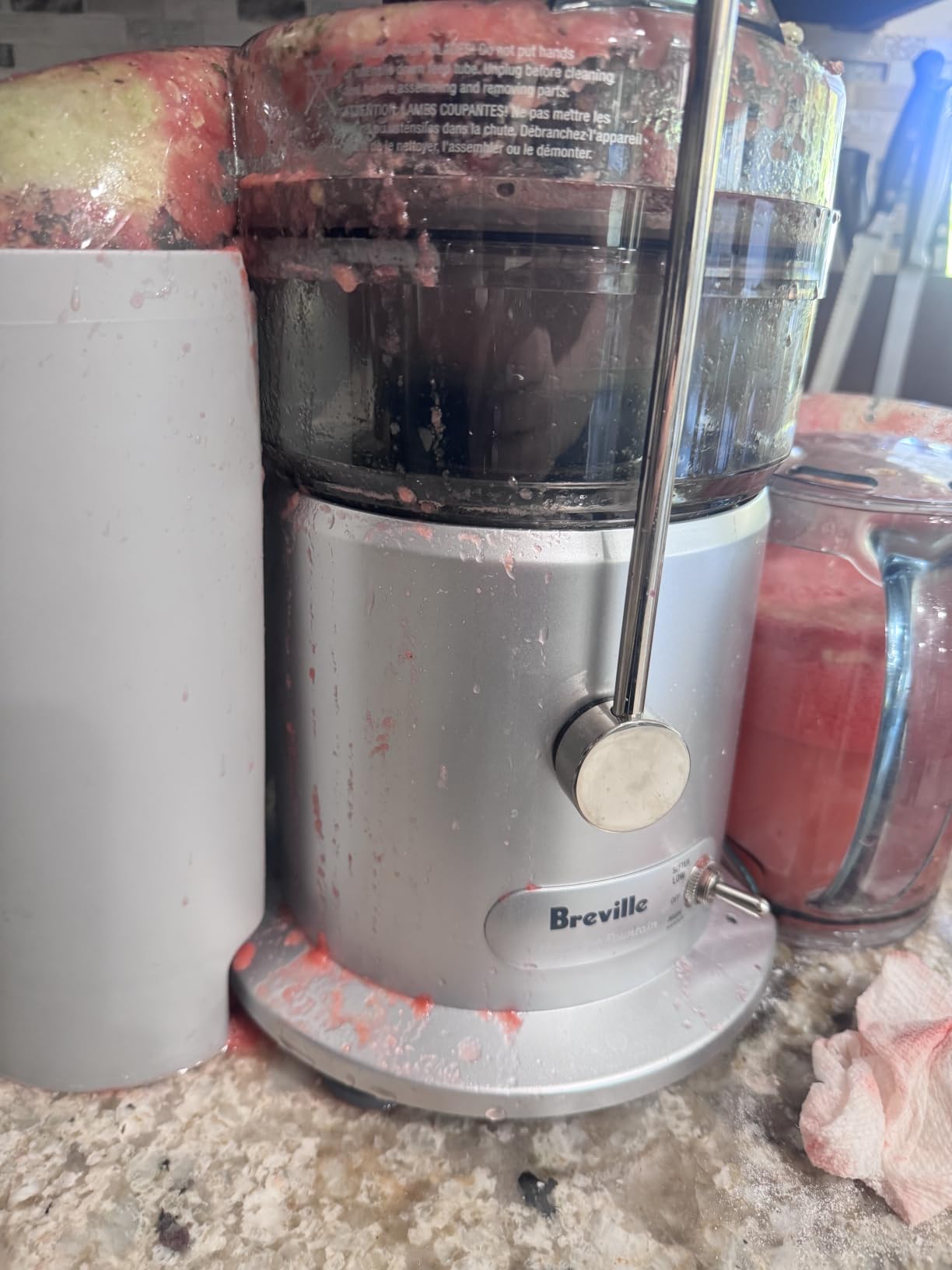 Breville JE98XL Juice Fountain Plus, Silver customer photo 2