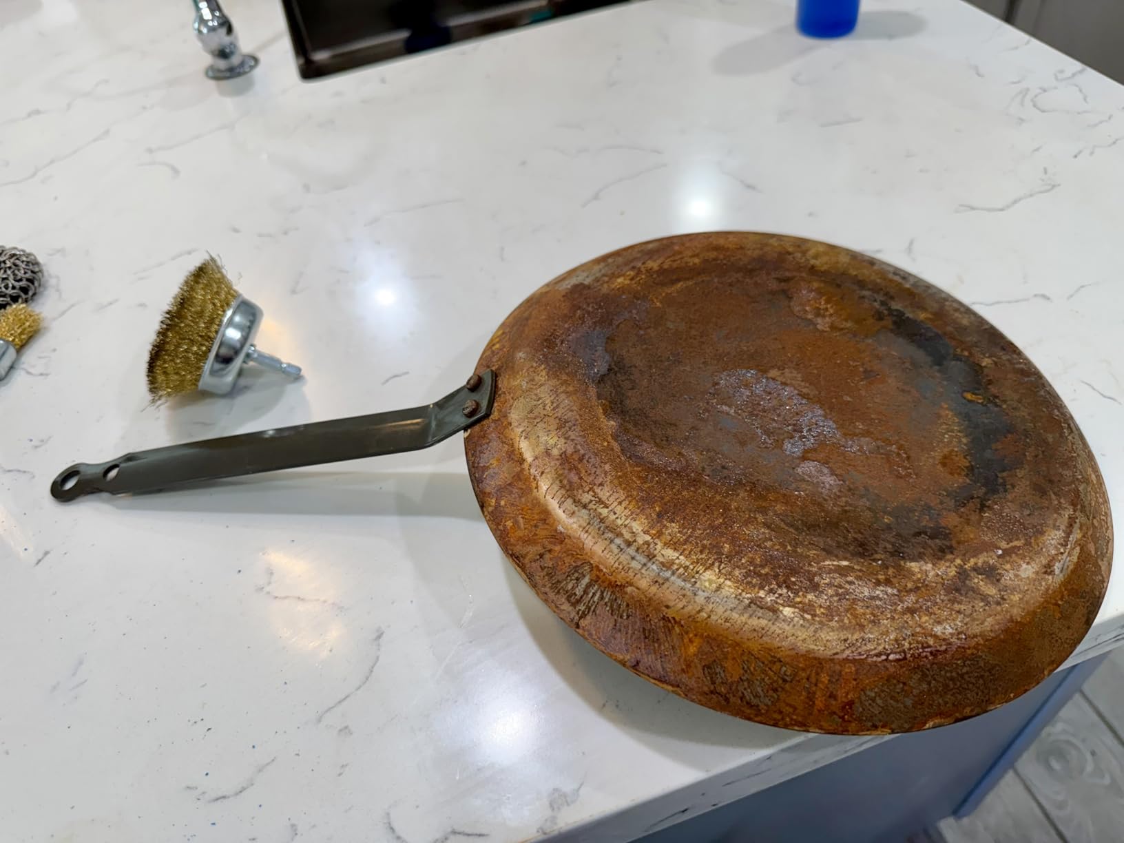 de Buyer MINERAL B Carbon Steel Crepe & Tortilla Pan - 9.5