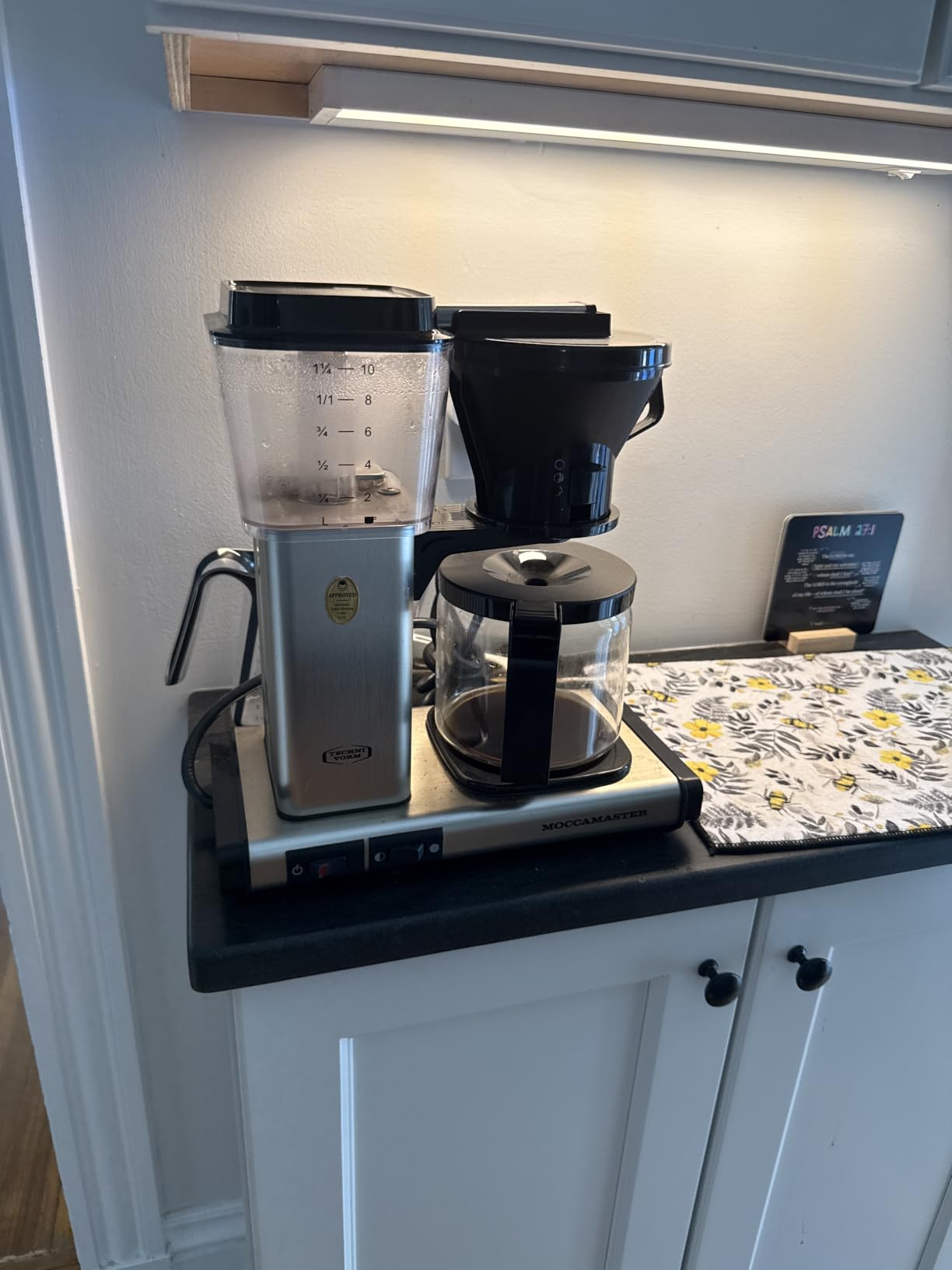 Technivorm 59691 KB Coffee Brewer, 40 oz, Brushed silver customer photo 2