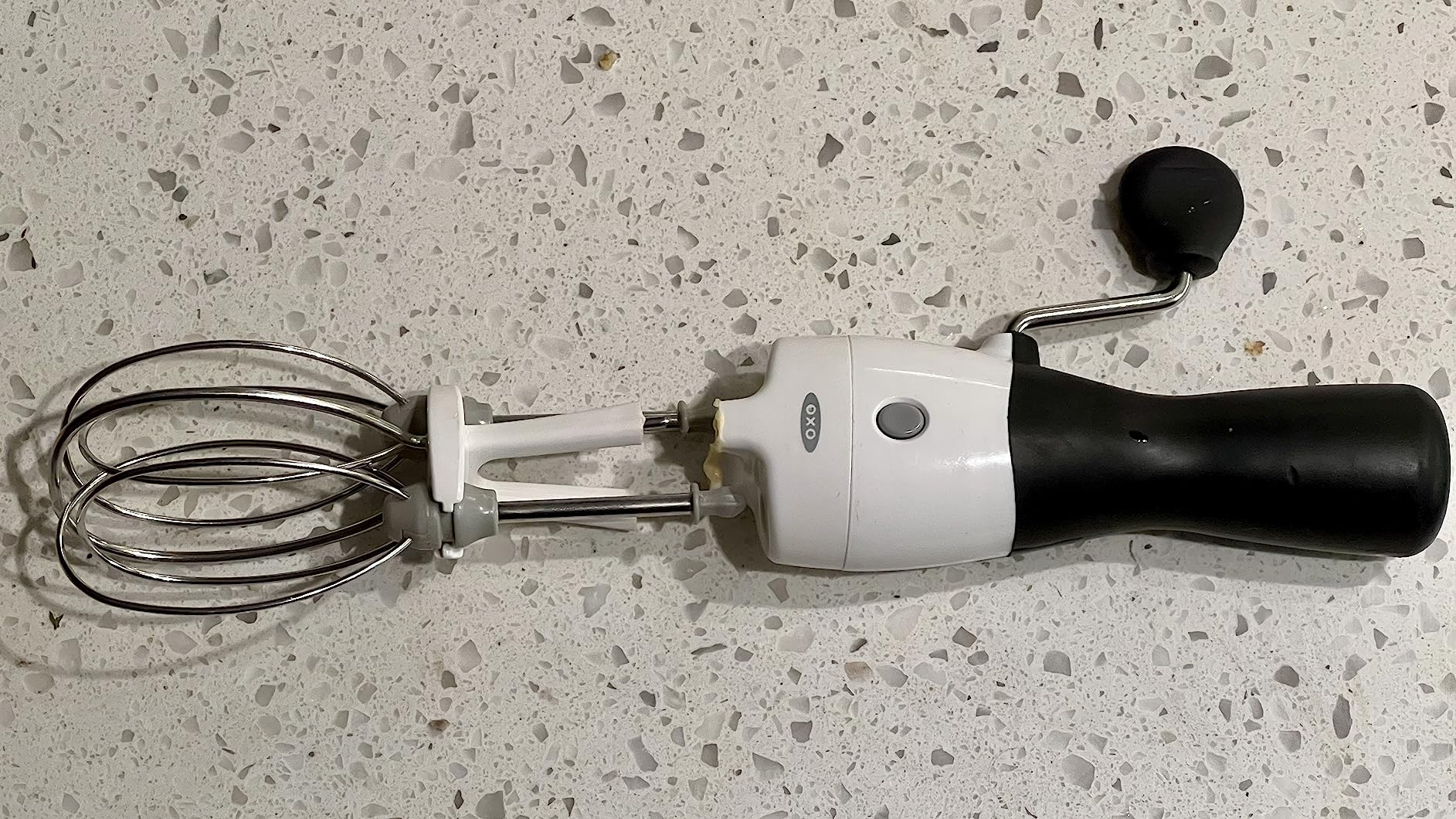 OXO Good Grips Egg Beater | Hand Operated Rotary Beater customer photo 2