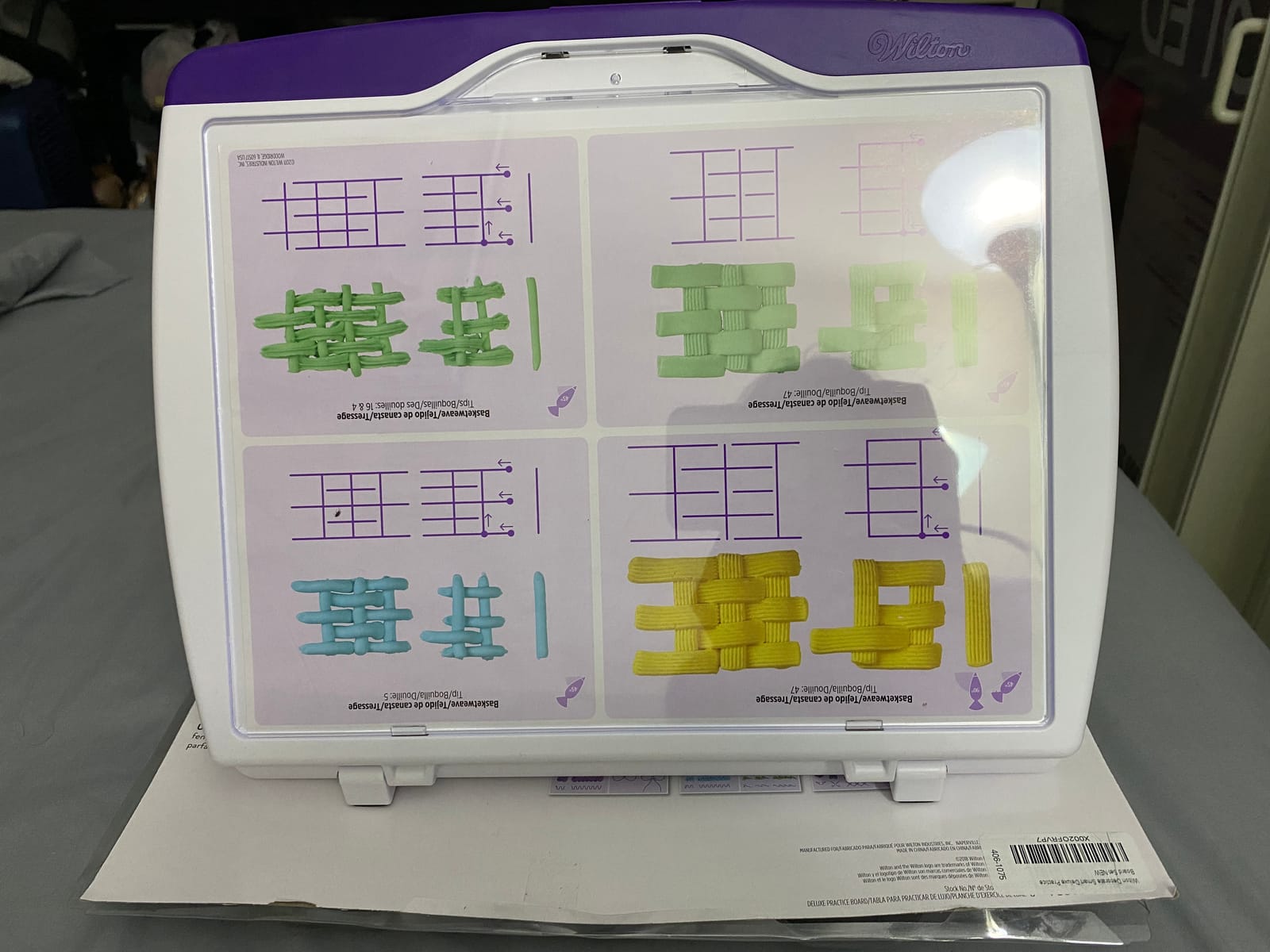 Deluxe Practice Board Set for Piping Stars, Flowers, and Leaves customer photo 2
