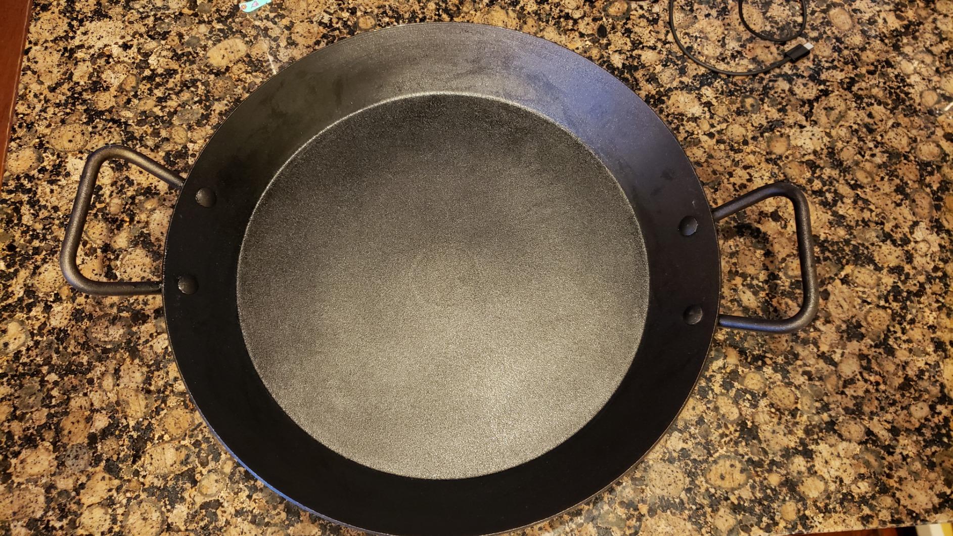 Lodge Pre-Seasoned Carbon Steel Skillet - 15 Inch customer photo 1