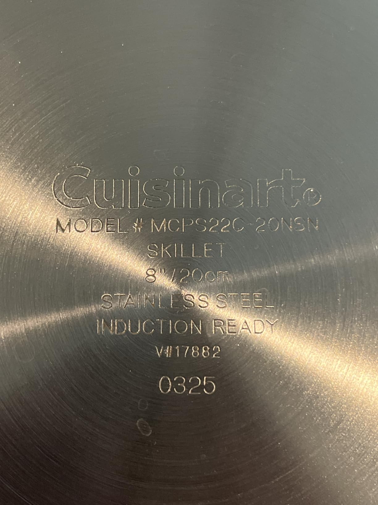 Cuisinart MCP22-24N MultiClad Pro Triple Ply 10-Inch, Open Skillet customer photo 1