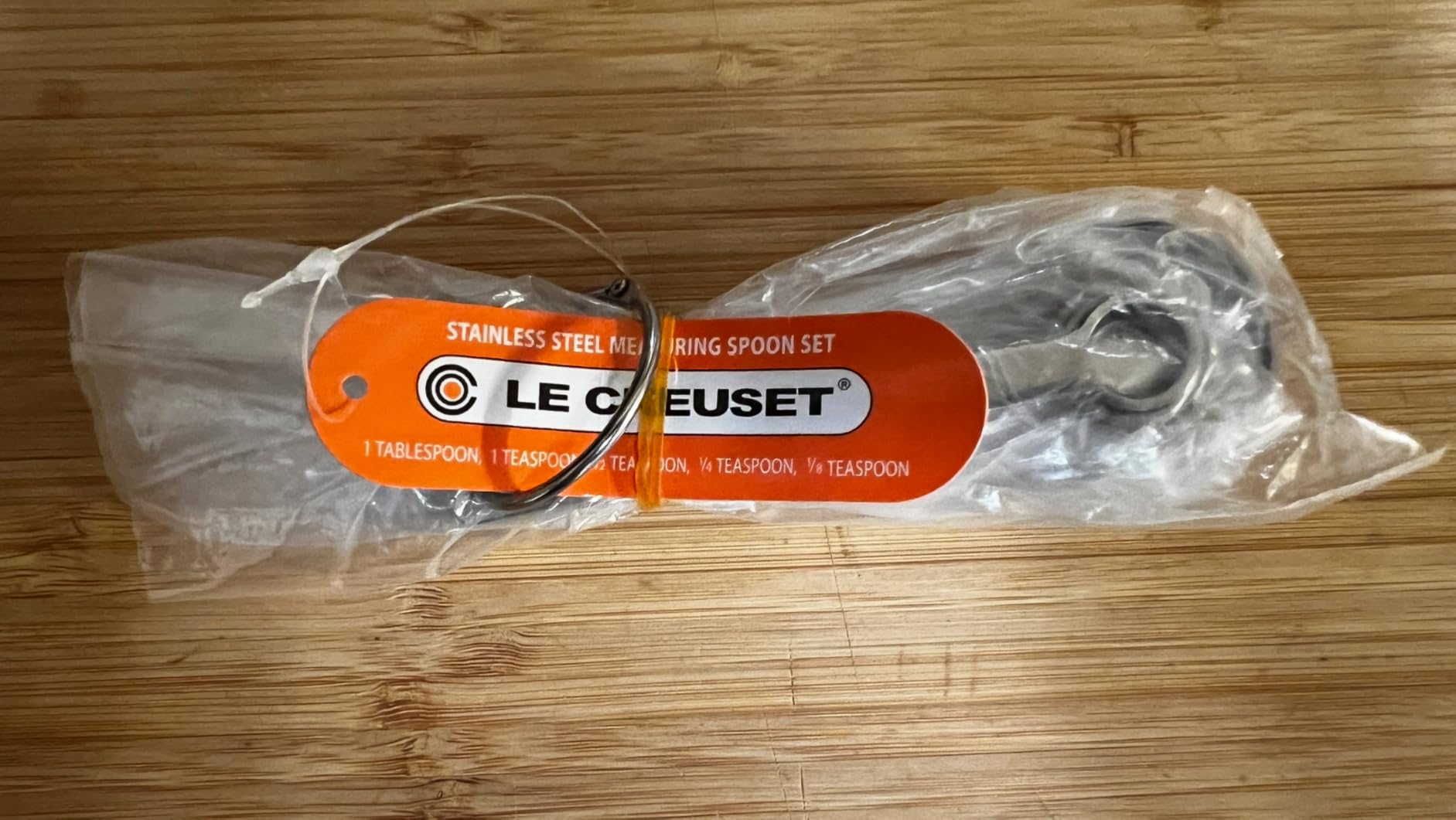 Le Creuset Stainless Steel Measuring Spoons, Set of 5 customer photo 1