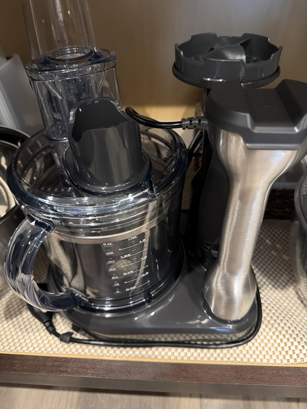 Breville BSB530XL All In One Processing Station and Immersion Blender, Brushed Stainless Steel customer photo 1