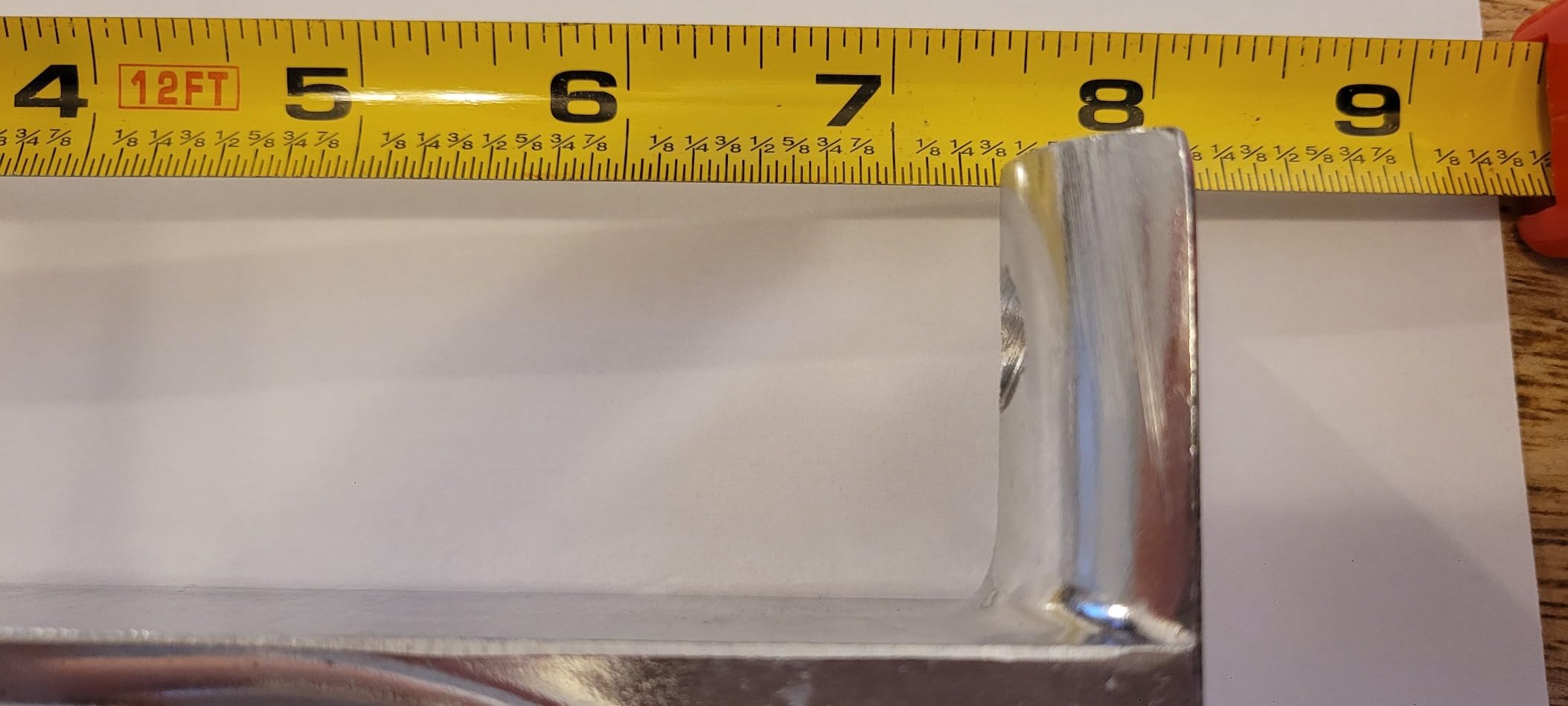 Cooks Standard Classic Ceiling Wood Pot Rack, 24x18 Inch Heavy Duty Hanging Cookware Organizer with Metal Grate & Solid Cast Aluminum Hooks, Movable Tracks Design customer photo 1