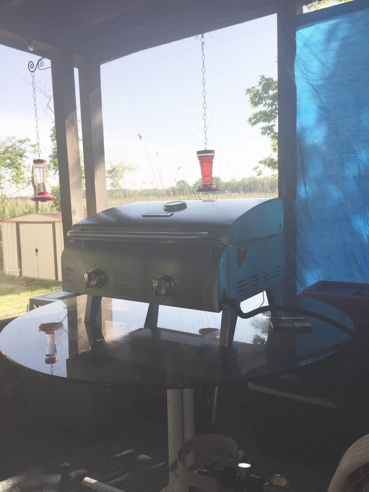 Cuisinart Outdoor Gas Grill, 20,000 BTU, Portable, 2-Burner customer photo 2