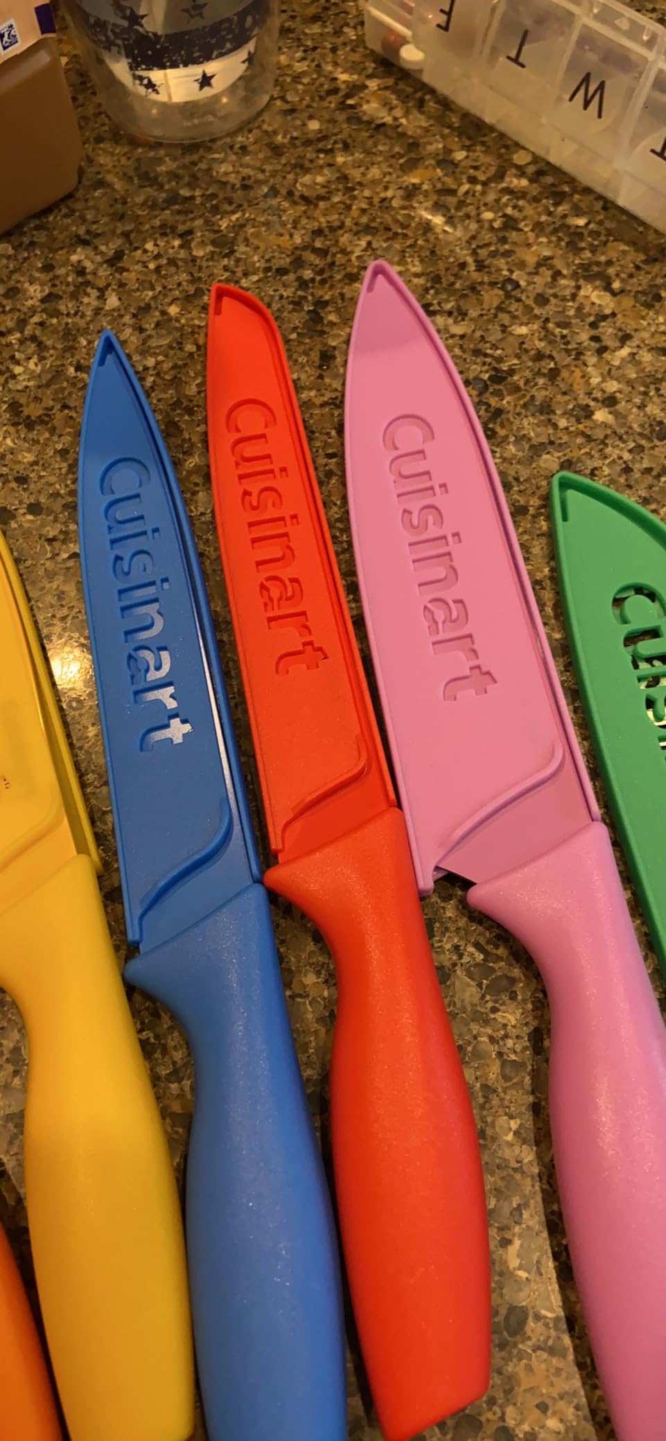 Cuisinart C55-01-12PCKS Collection 12-Piece Knife, Multicolor Advantage-Cutlery-Set, Multi-colored customer photo 1