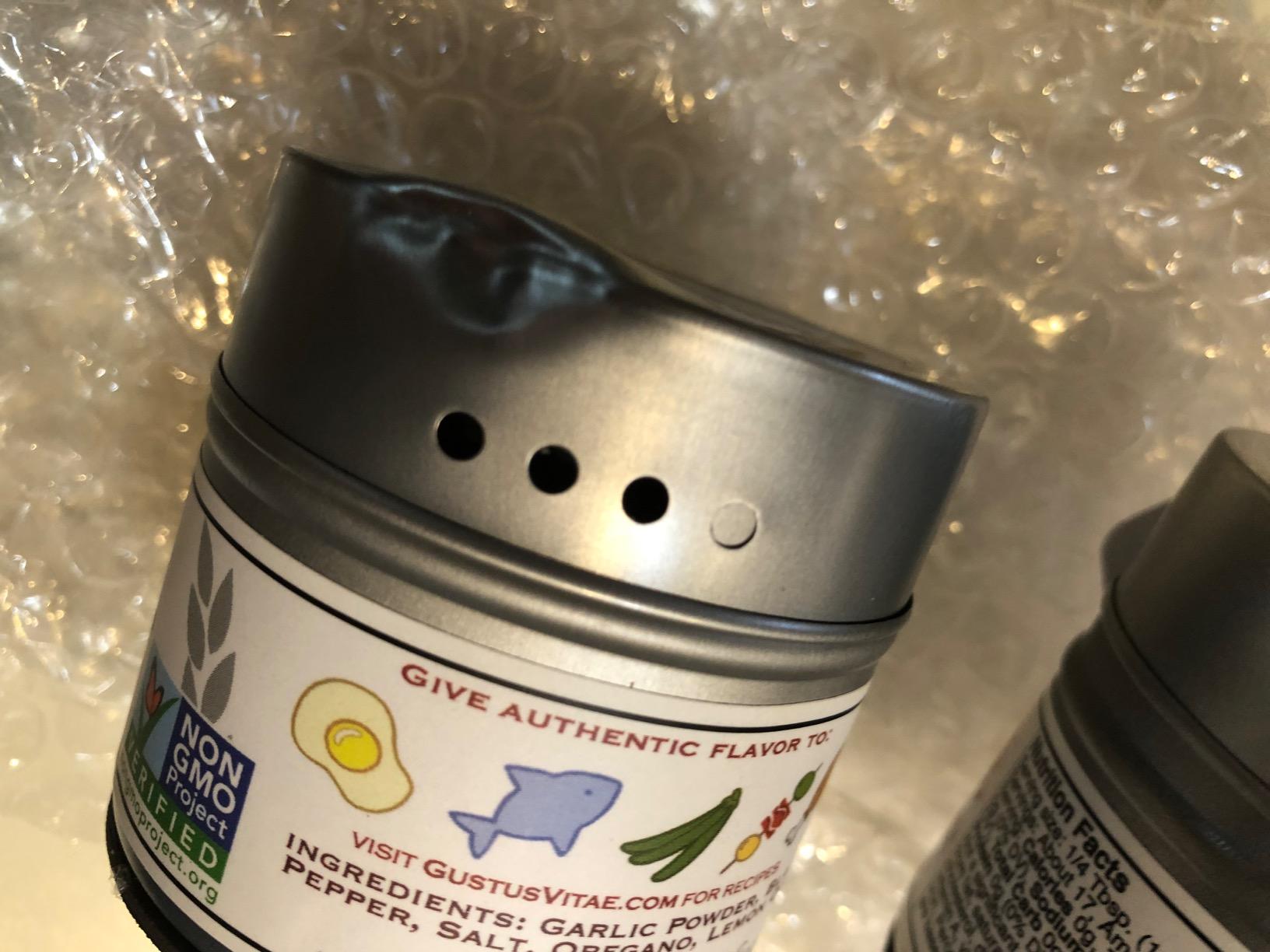 Gourmet World Flavors Seasoning Collection - 6 Magnetic Tins of Global Spice Blends, Non-GMO, No MSG, Made in USA customer photo 1