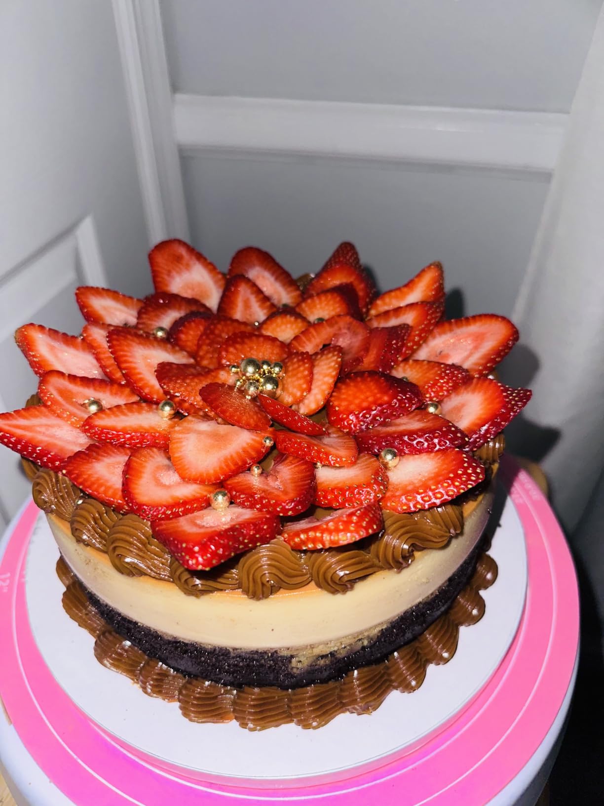 Fat Daddio's Anodized Aluminum 3-Tiered Round Cake Pan Set customer photo 1