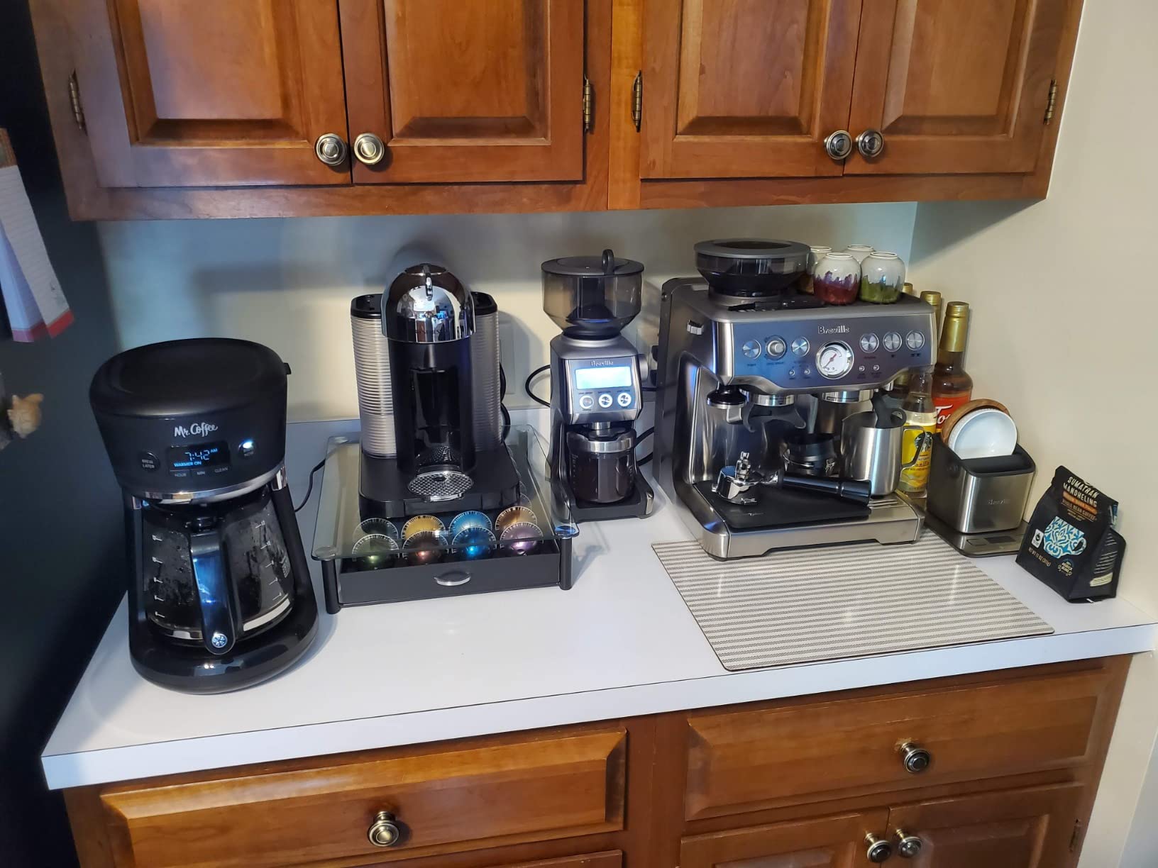 Breville BCG820BSS Smart Grinder Pro, Brushed Stainless Steel, 60 Settings customer photo 2