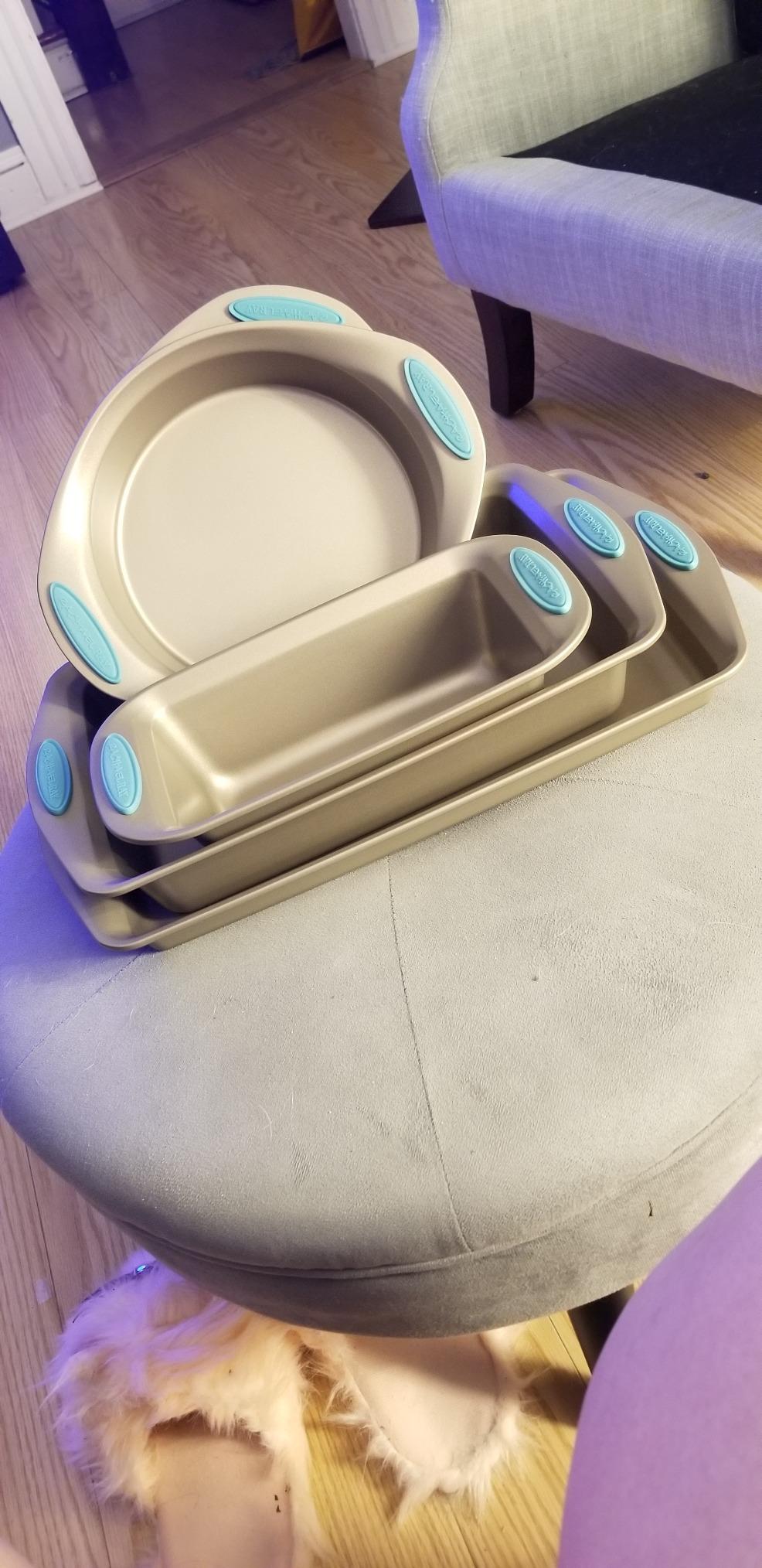 Rachael Ray Cucina Nonstick Bakeware Baking Pans Set, Baking Set 10-Piece customer photo 2